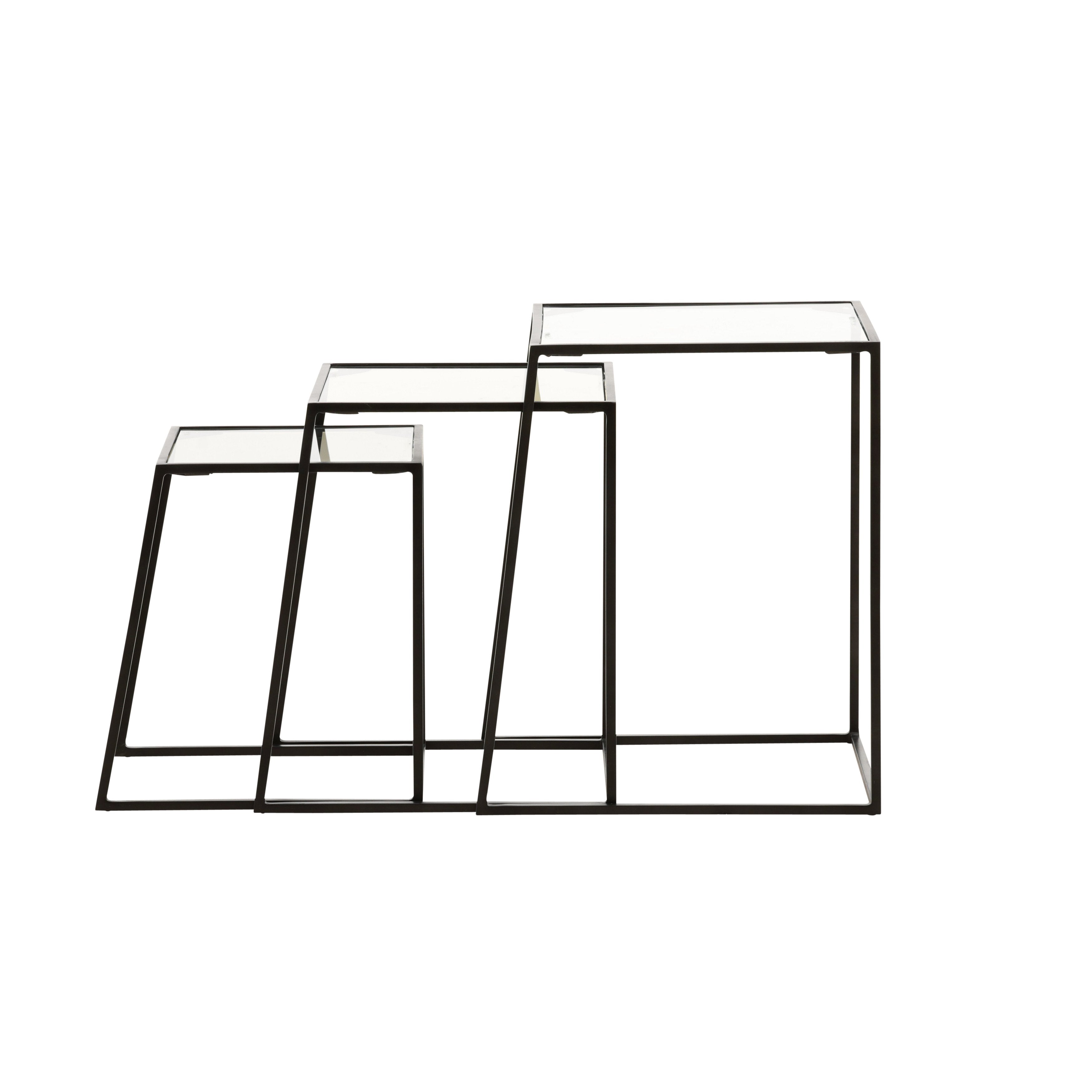 OB-40101 Iron and Glass Nesting Tables Side & End Tables Dovetail , Black Friday Sale Dovetail Furniture Sale, Old Bones Co, Mid Century Furniture Sale, Four Hands Furniture, Black Friday Sale OB-40101 Iron and Glass Nesting Tables,Gus Sale, Perigold OB-40101 Iron and Glass Nesting Tables Side & End Tables Black Friday Sale , Perigold Sale OB-40101 Iron and Glass Nesting Tables,OB-40101 Iron and Glass Nesting Tables Lulu and Georgia, Burke Decor Sale OB-40101 Iron and Glass Nesting Tables, www.oldbonesco.co