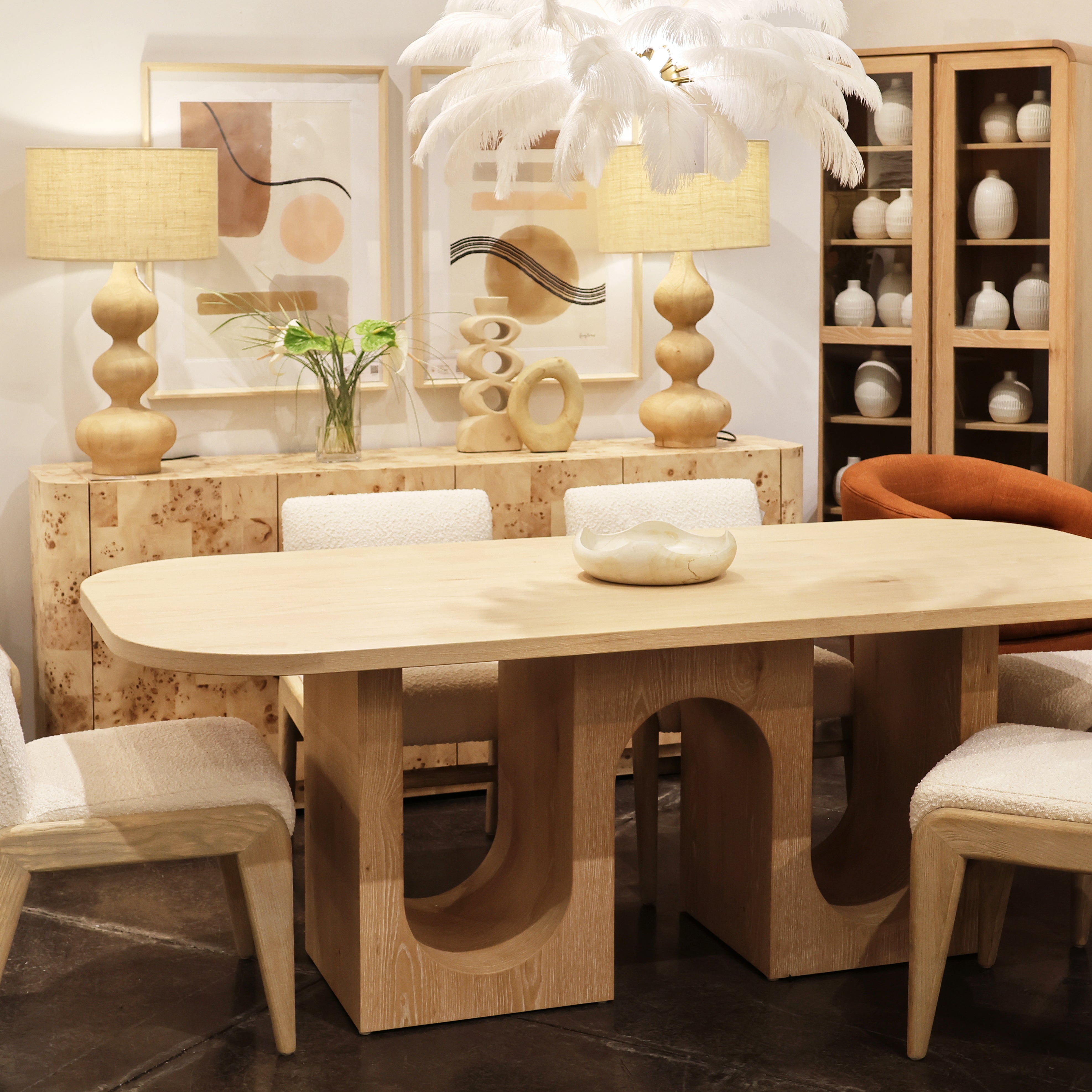 OB-73005 Oak Wood and Oak Veneer Dining Table Dining Tables Dovetail , Black Friday Sale Dovetail Furniture Sale, Old Bones Co, Mid Century Furniture Sale, Four Hands Furniture, Black Friday Sale OB-73005 Oak Wood and Oak Veneer Dining Table,Gus Sale, Perigold OB-73005 Oak Wood and Oak Veneer Dining Table Dining Tables Black Friday Sale , Perigold Sale OB-73005 Oak Wood and Oak Veneer Dining Table,OB-73005 Oak Wood and Oak Veneer Dining Table Lulu and Georgia, Burke Decor Sale OB-73005 Oak Wood and Oak Vene