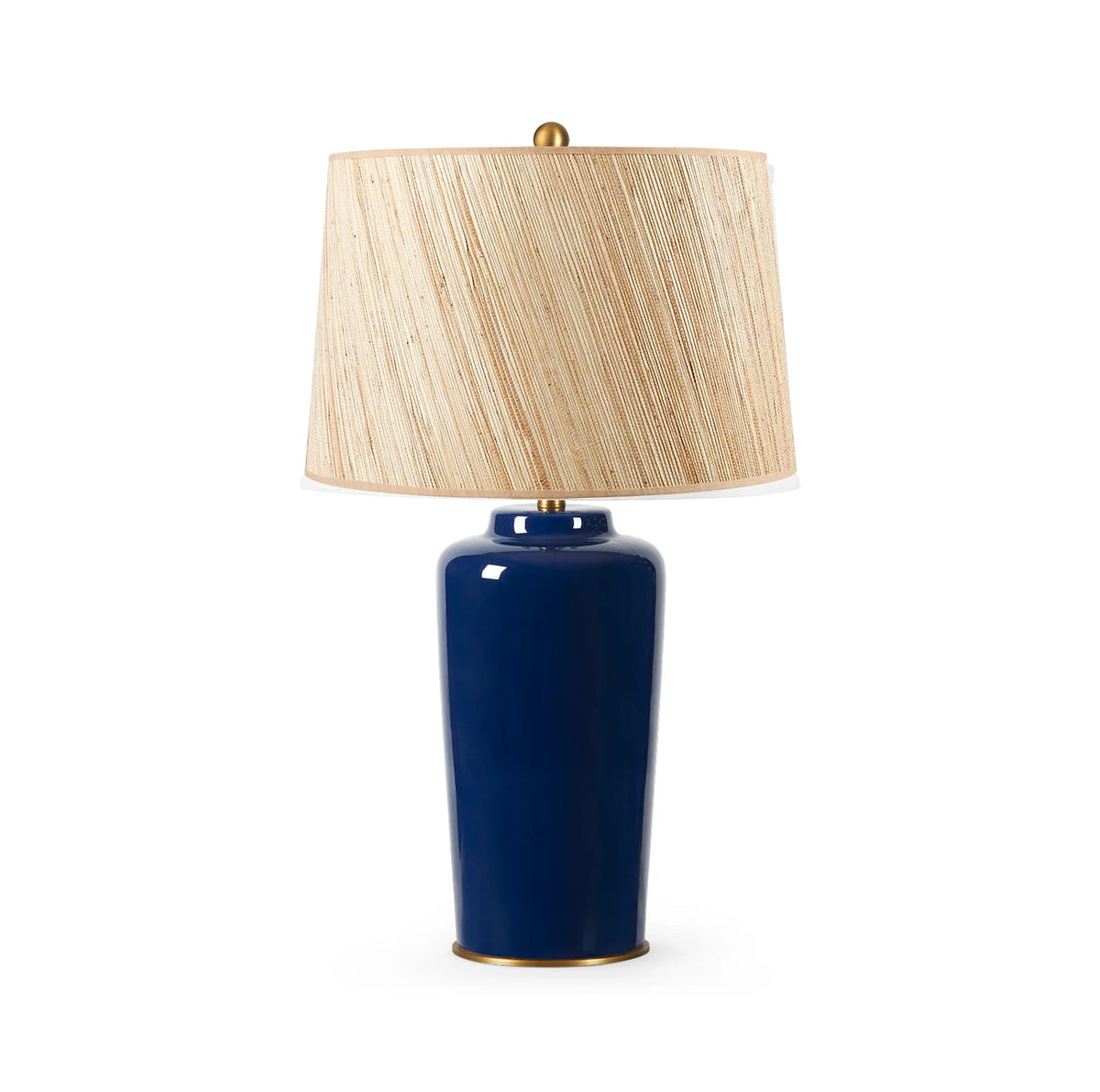 Draper Lamp with Shade 17-inch Papyrus - with Gold