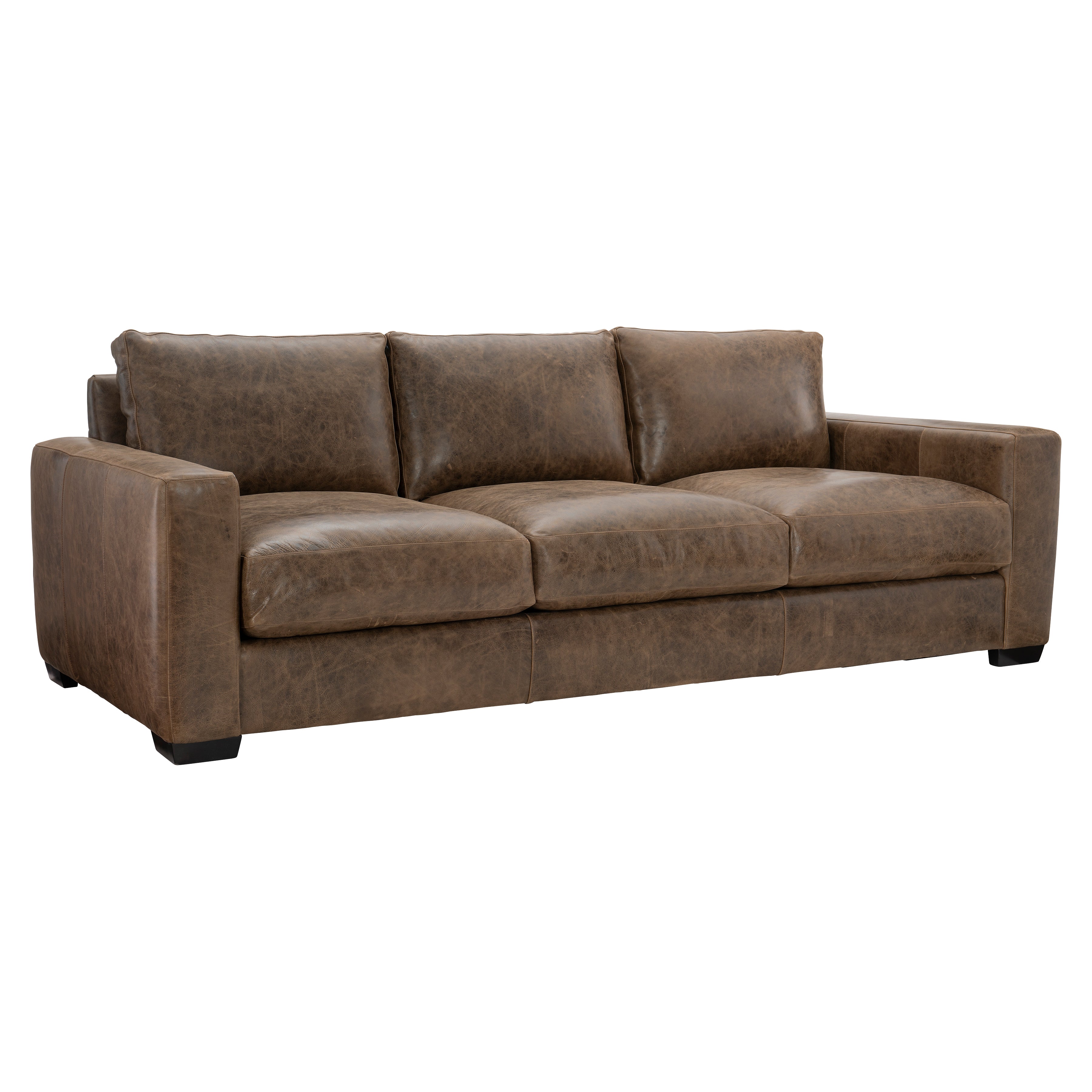 Dawkins Leather Sofa by Bernhardt