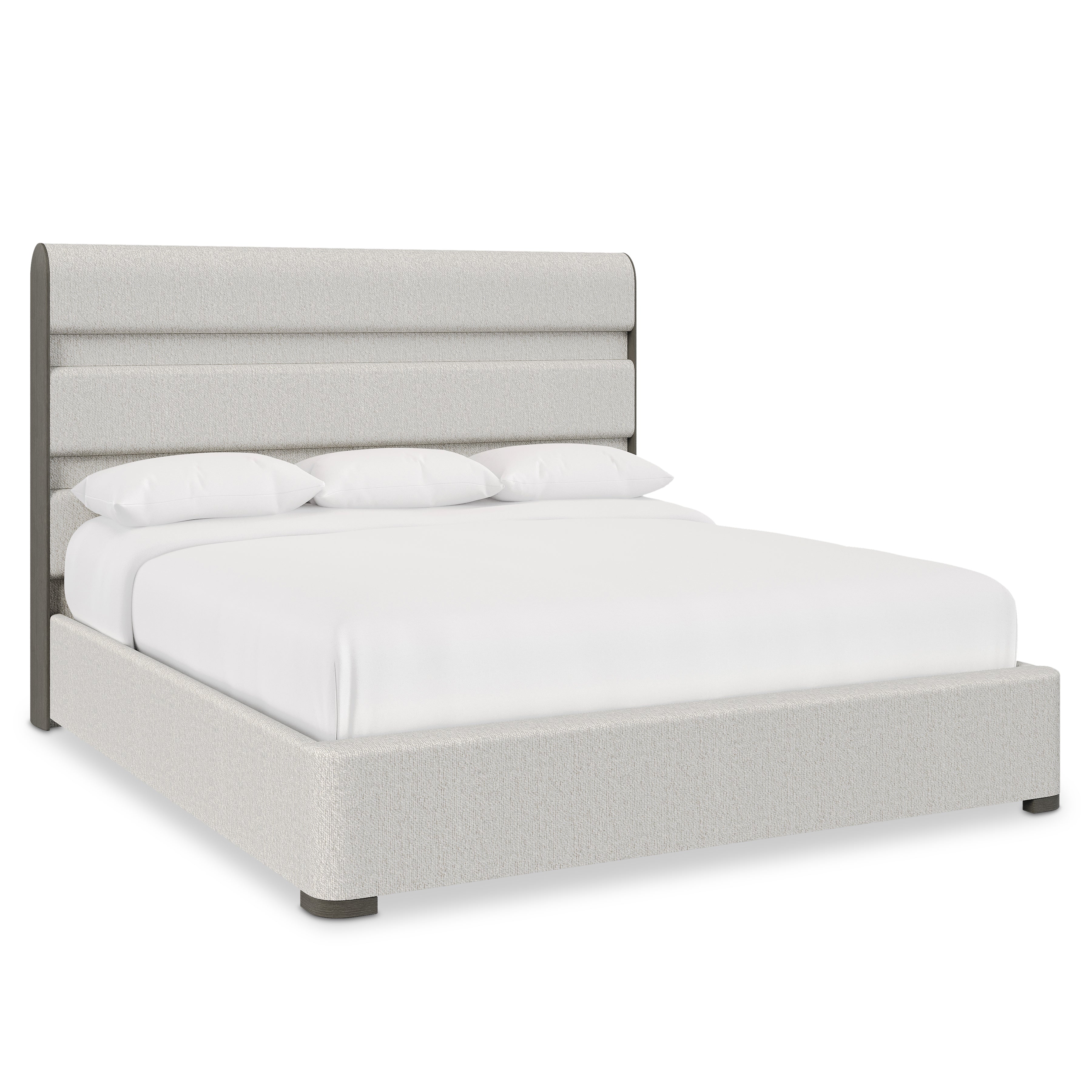Prado Panel Bed in Porcini Finish by Bernhardt