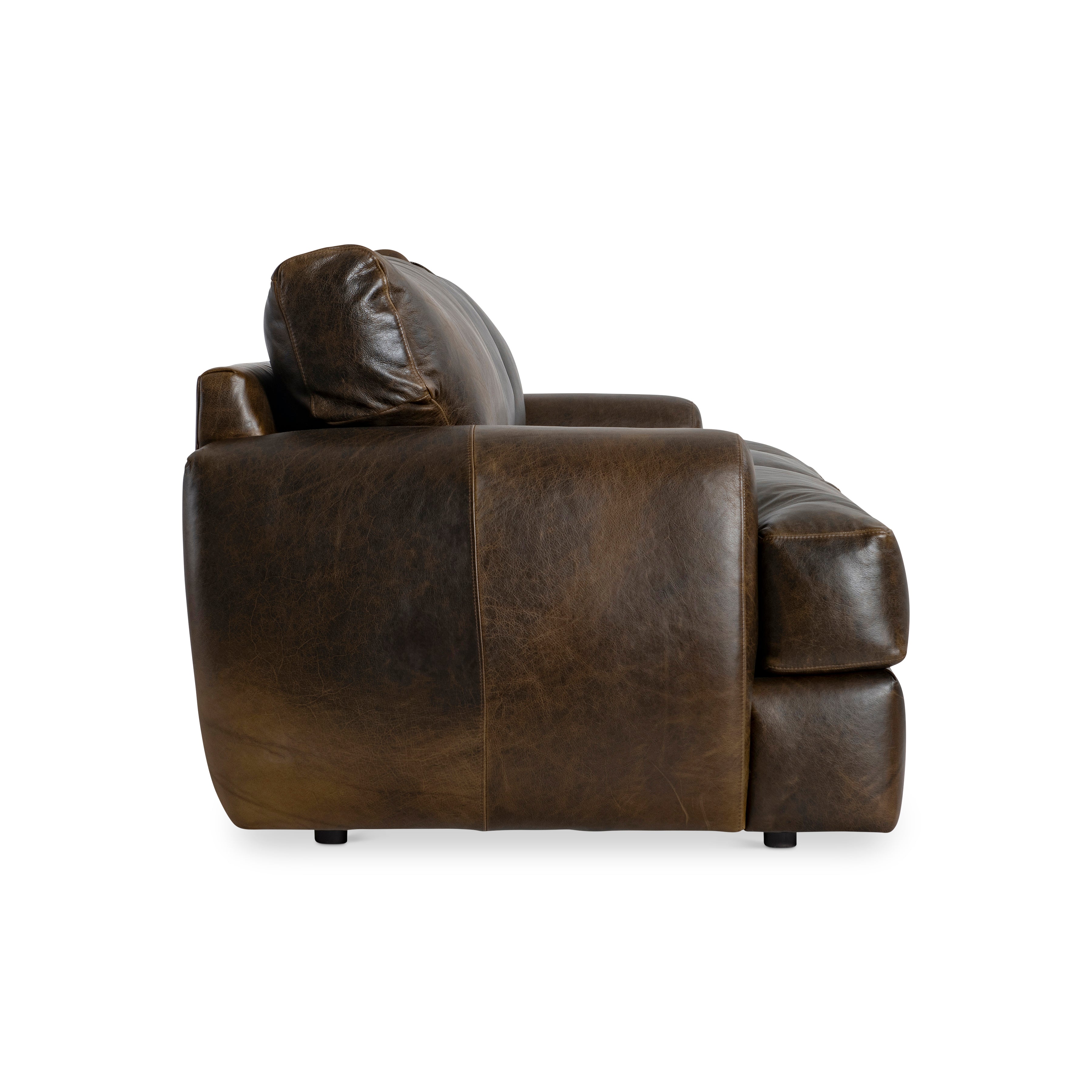 Cameron Leather Sofa by Bernhardt