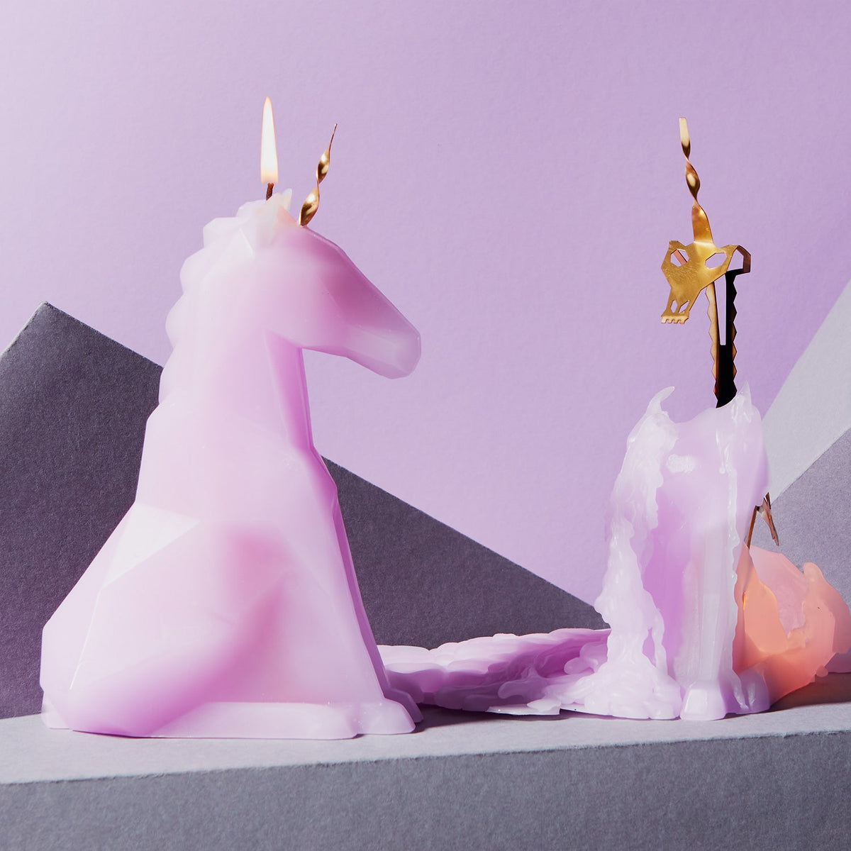 PyroPet Einar Unicorn Candle - Lilac by 54Celsius – PyroPet Einar (Unicorn)