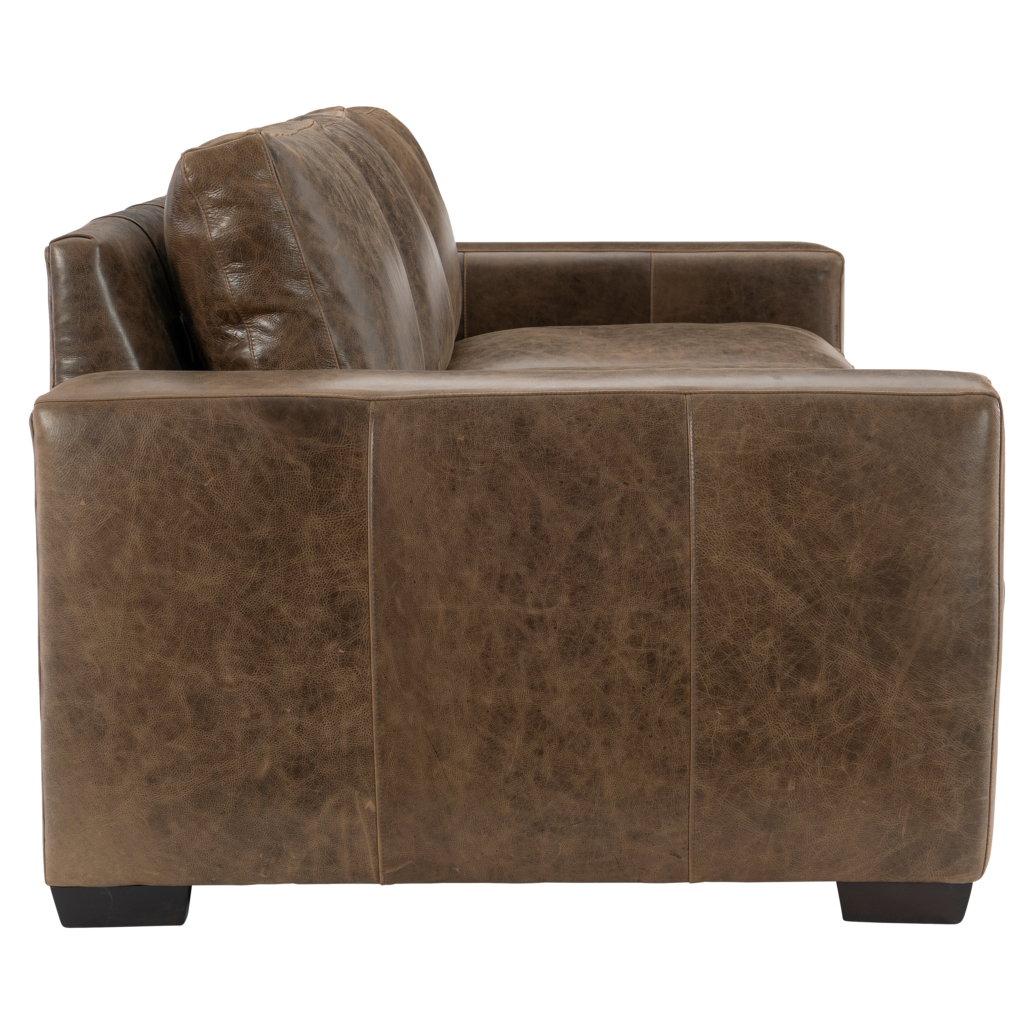 Dawkins Leather Sofa by Bernhardt