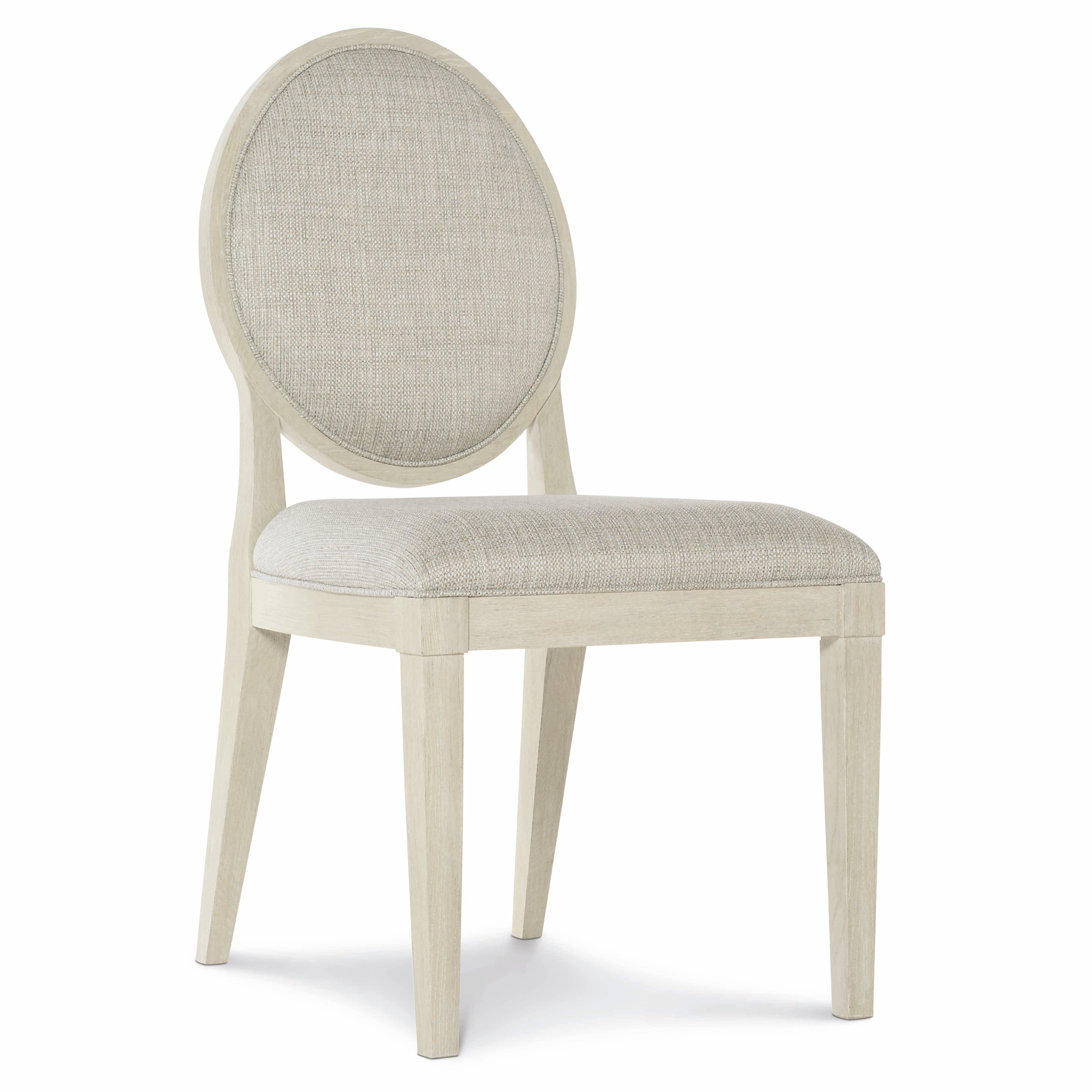 East Hampton Oval Back Side Chair by Bernhardt