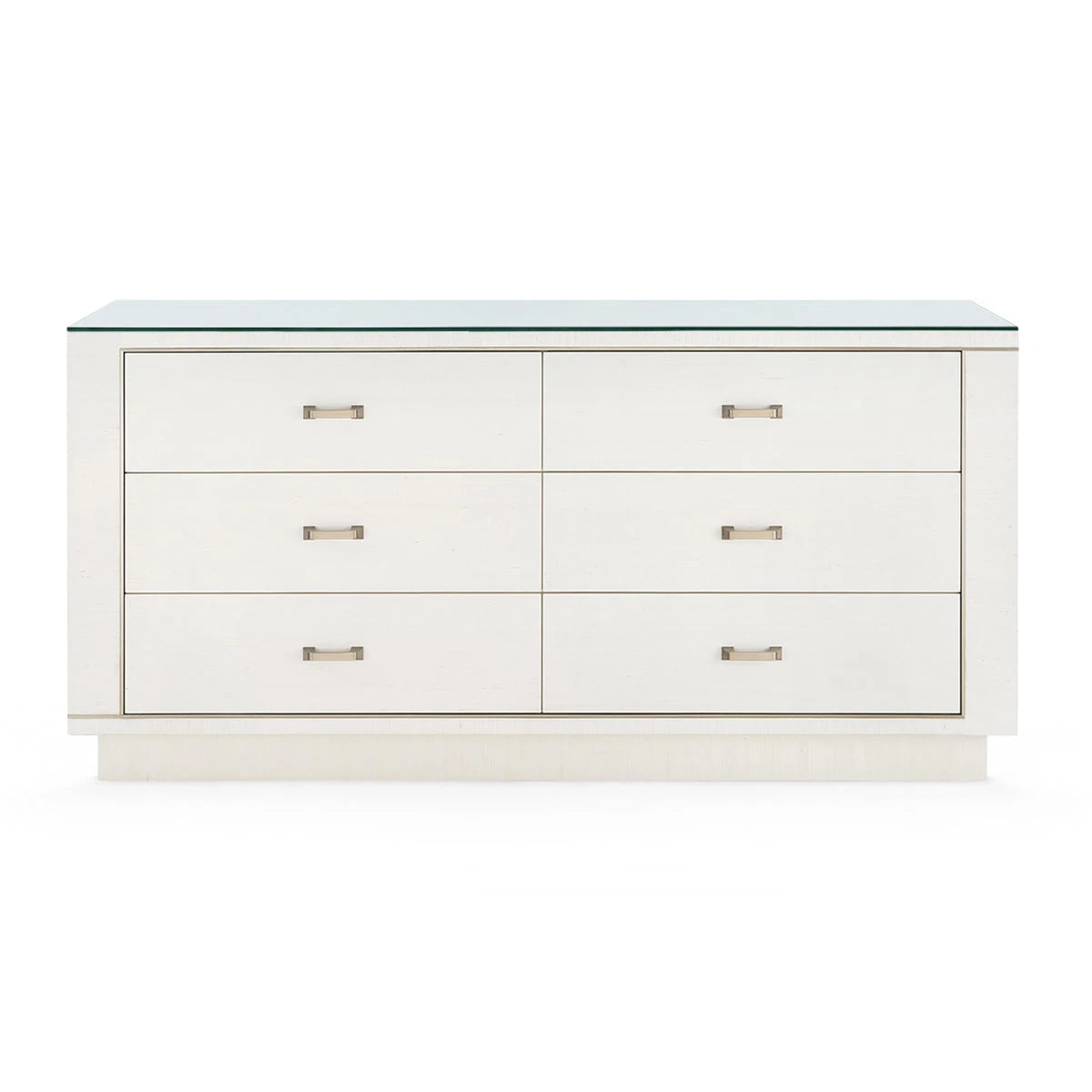 Ethan 6-Drawer with Glass Top