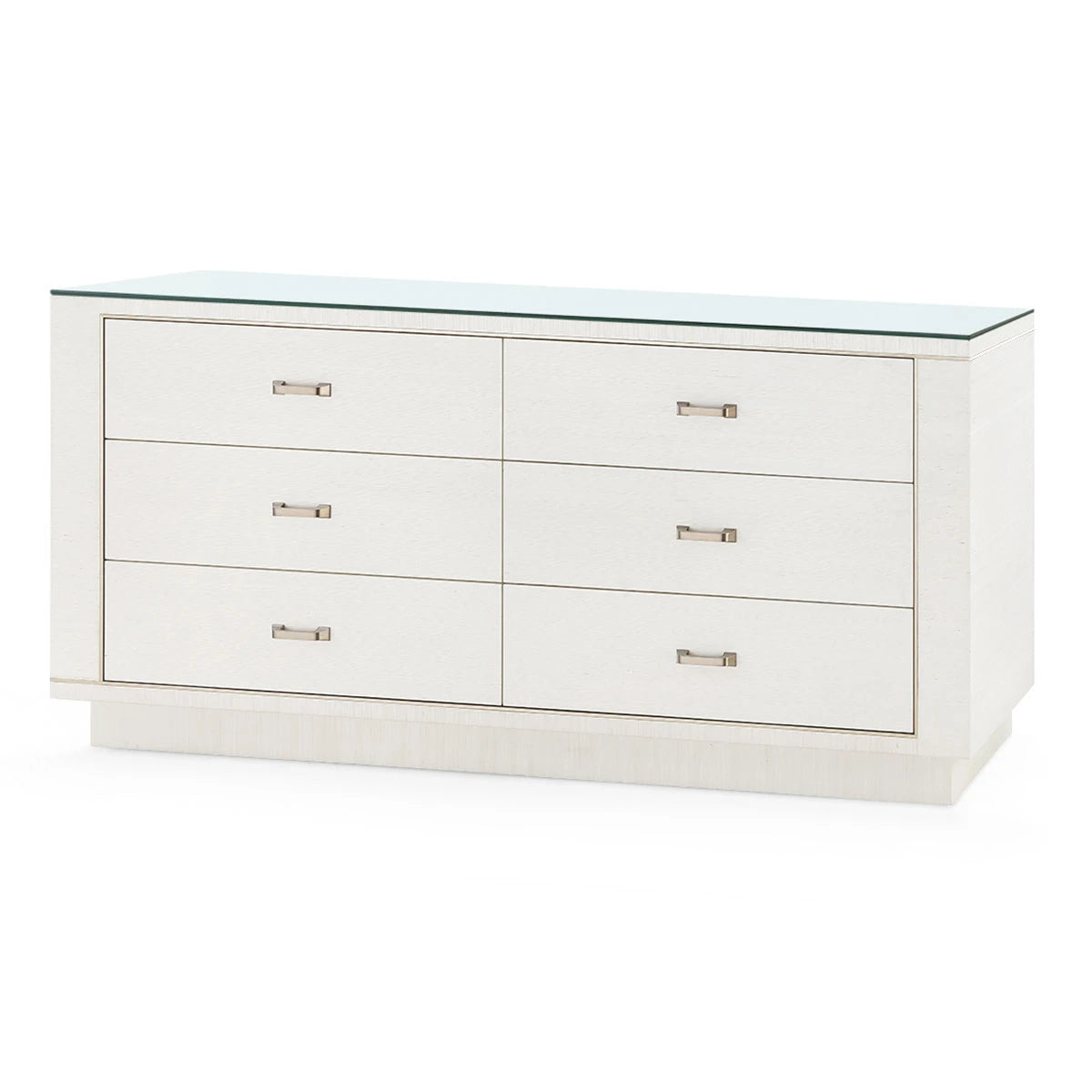 Ethan 6-Drawer with Glass Top