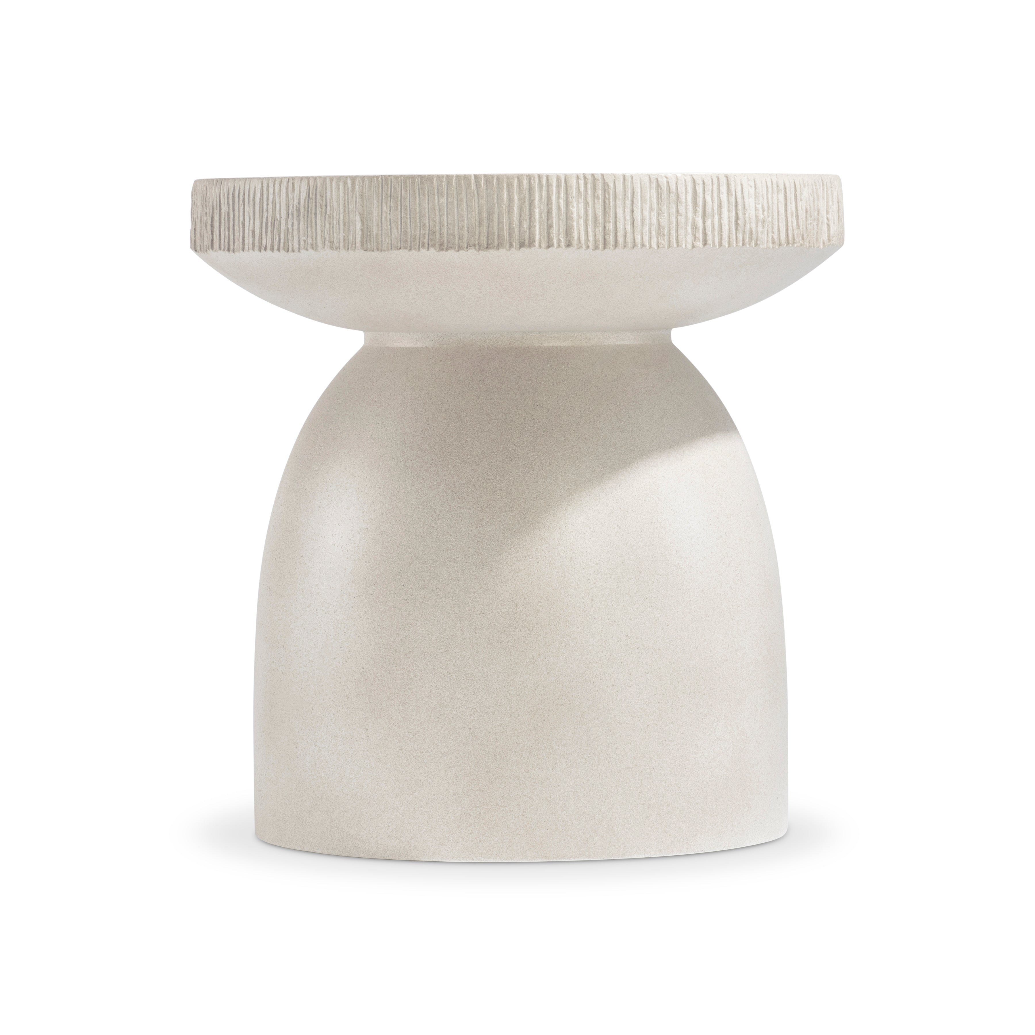 Antibes Pedestal Side Table by Bernhardt