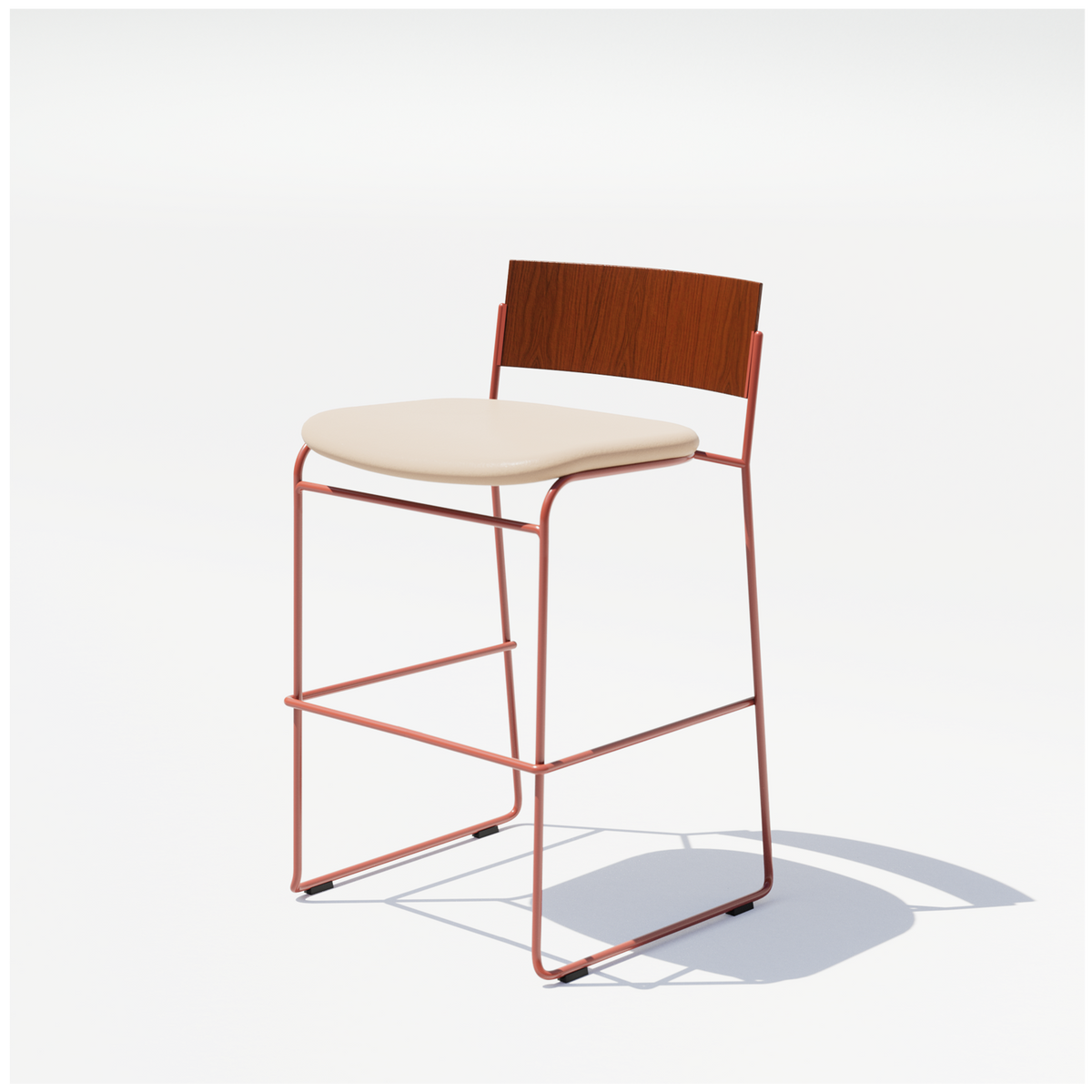 Hinoki Counter Stool
