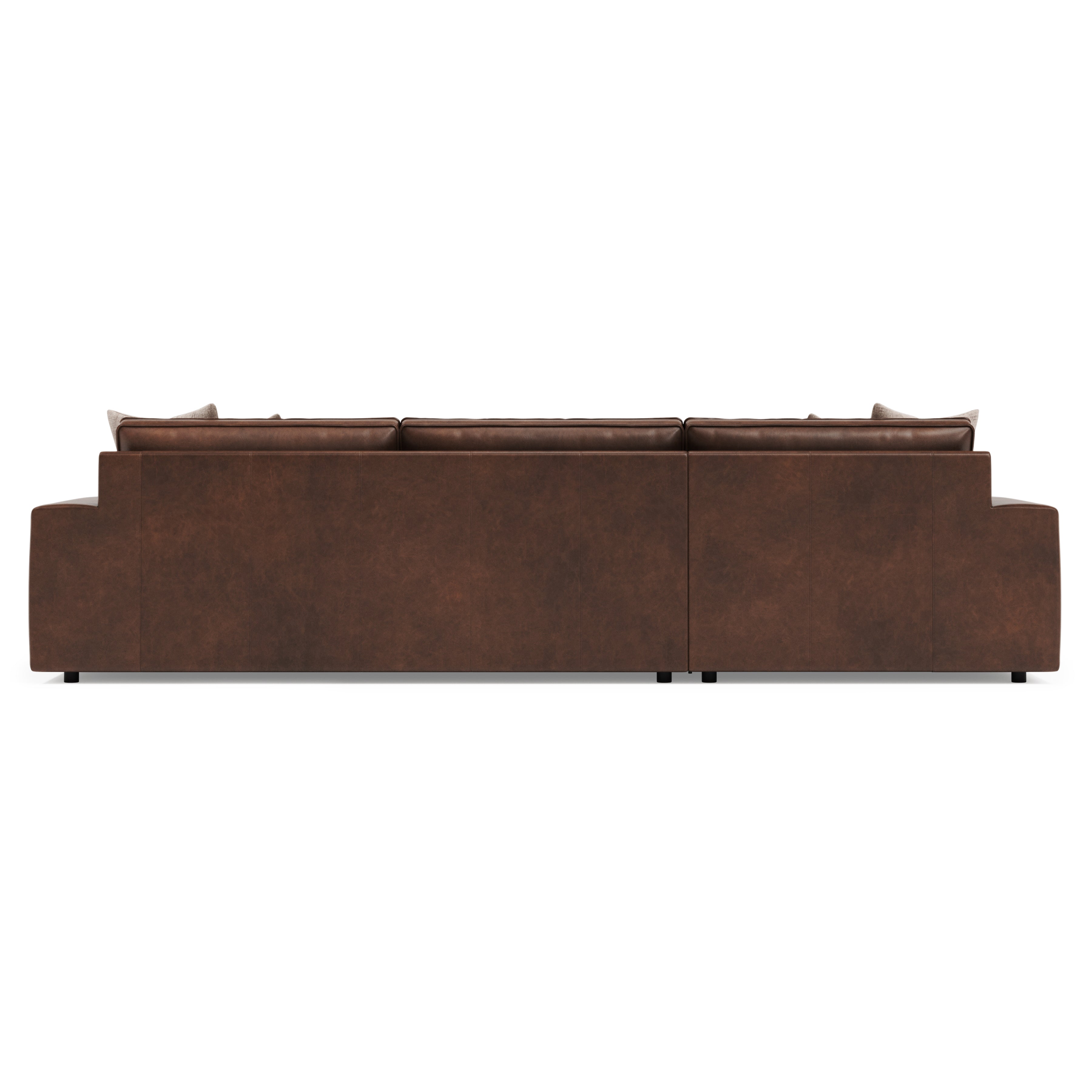 Nest 2-Piece Leather Sectional by Bernhardt