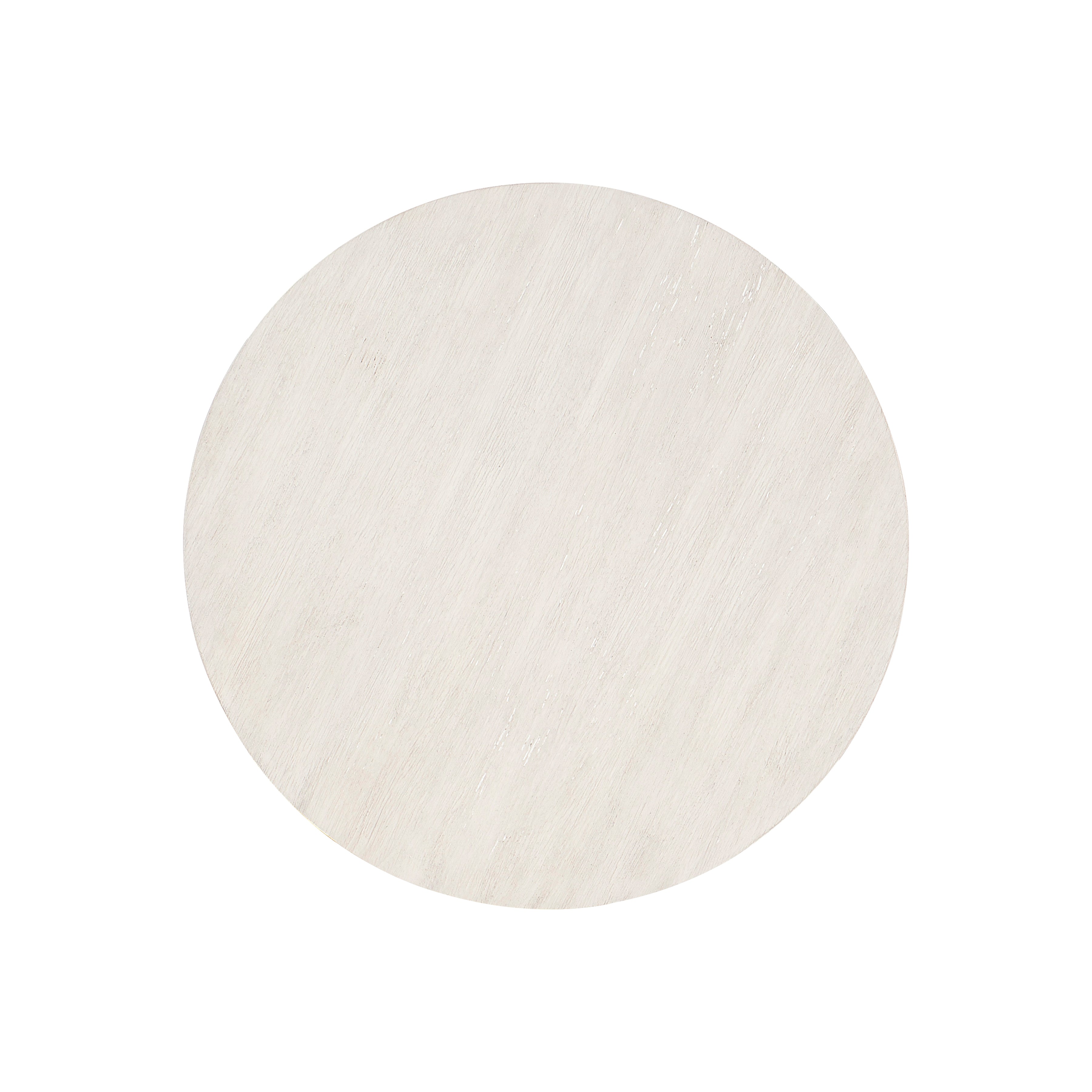 Foundations Round Side Table with Four Legs by Bernhardt