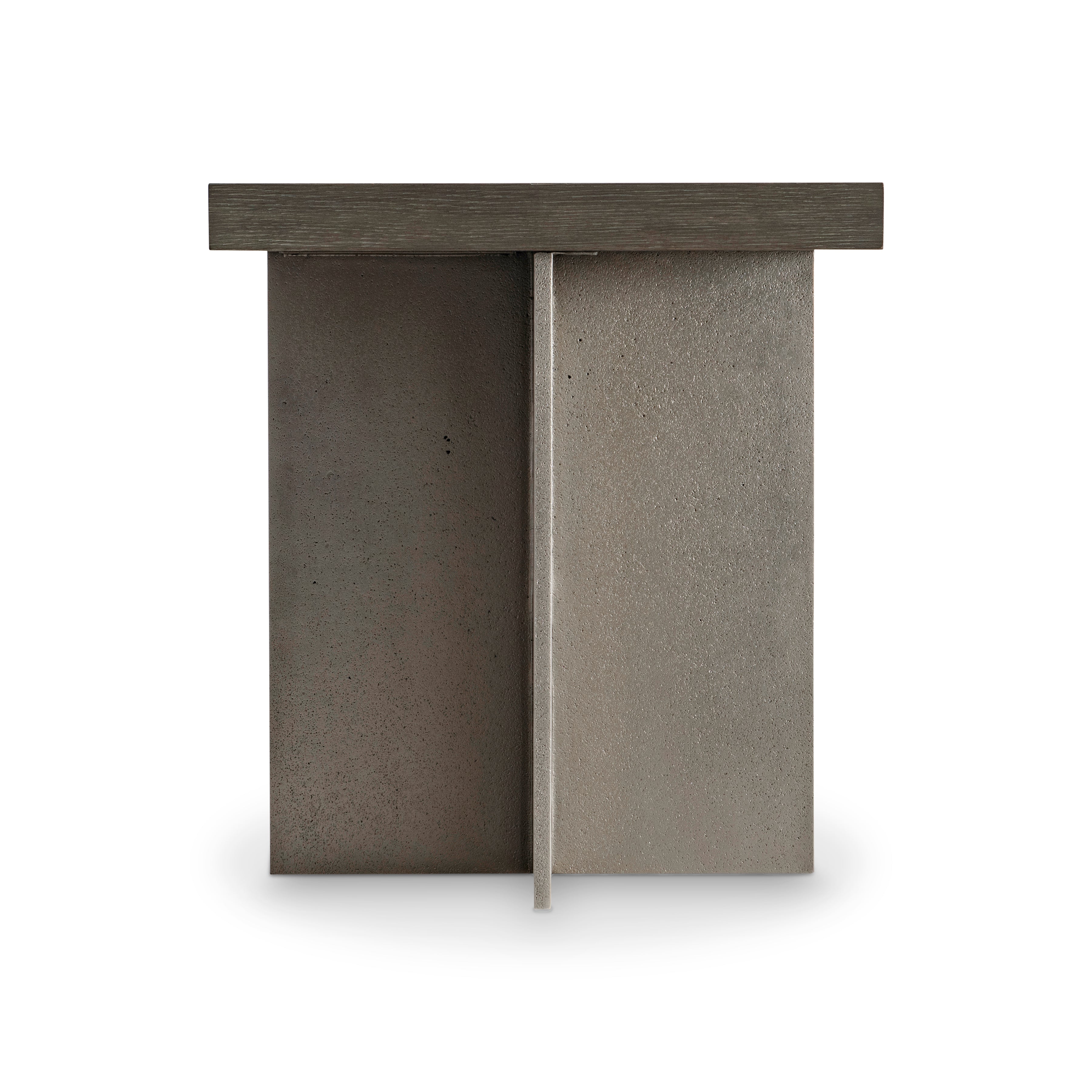 Polus Side Table by Bernhardt