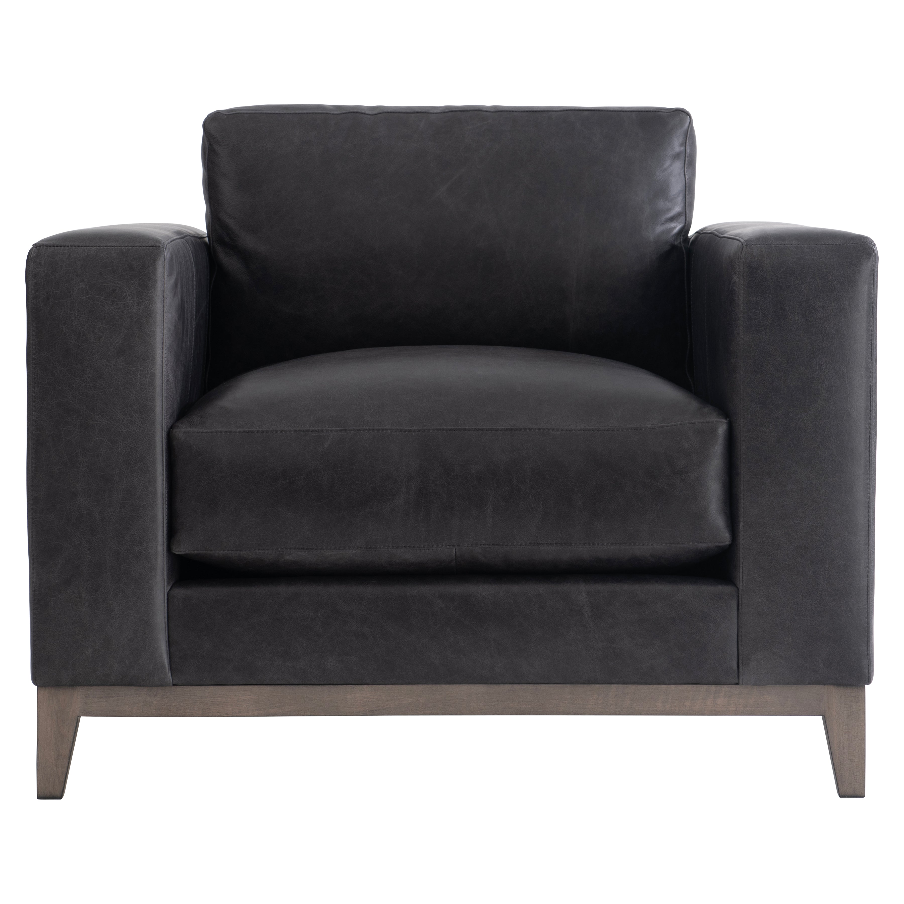 Noel Leather Chair by Bernhardt