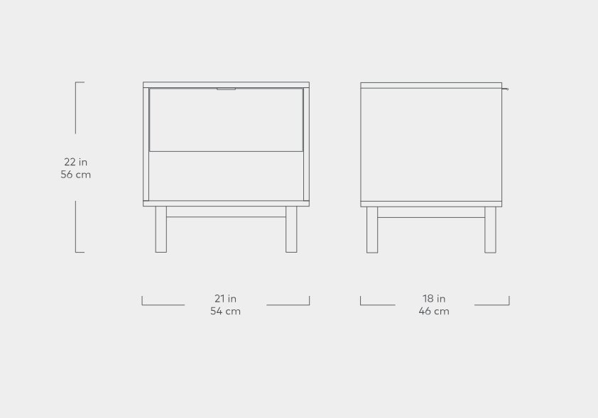 Belmont End Table End Table Gus* Four Hands, Mid Century Modern Furniture, Old Bones Furniture Company, Old Bones Co, Modern Mid Century, Designer Furniture, https://www.oldbonesco.com/