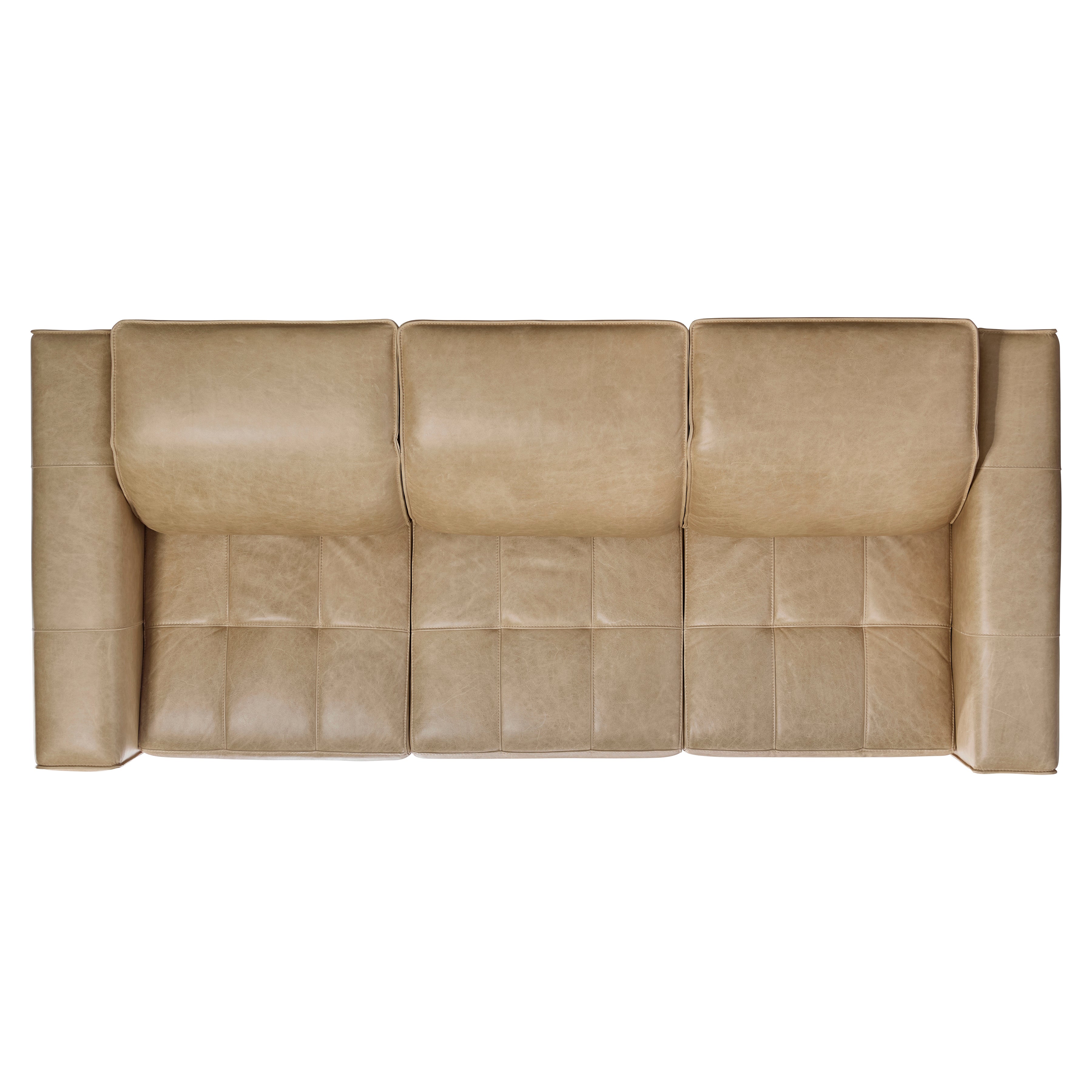 Nest Leather Power Motion Sofa by Bernhardt