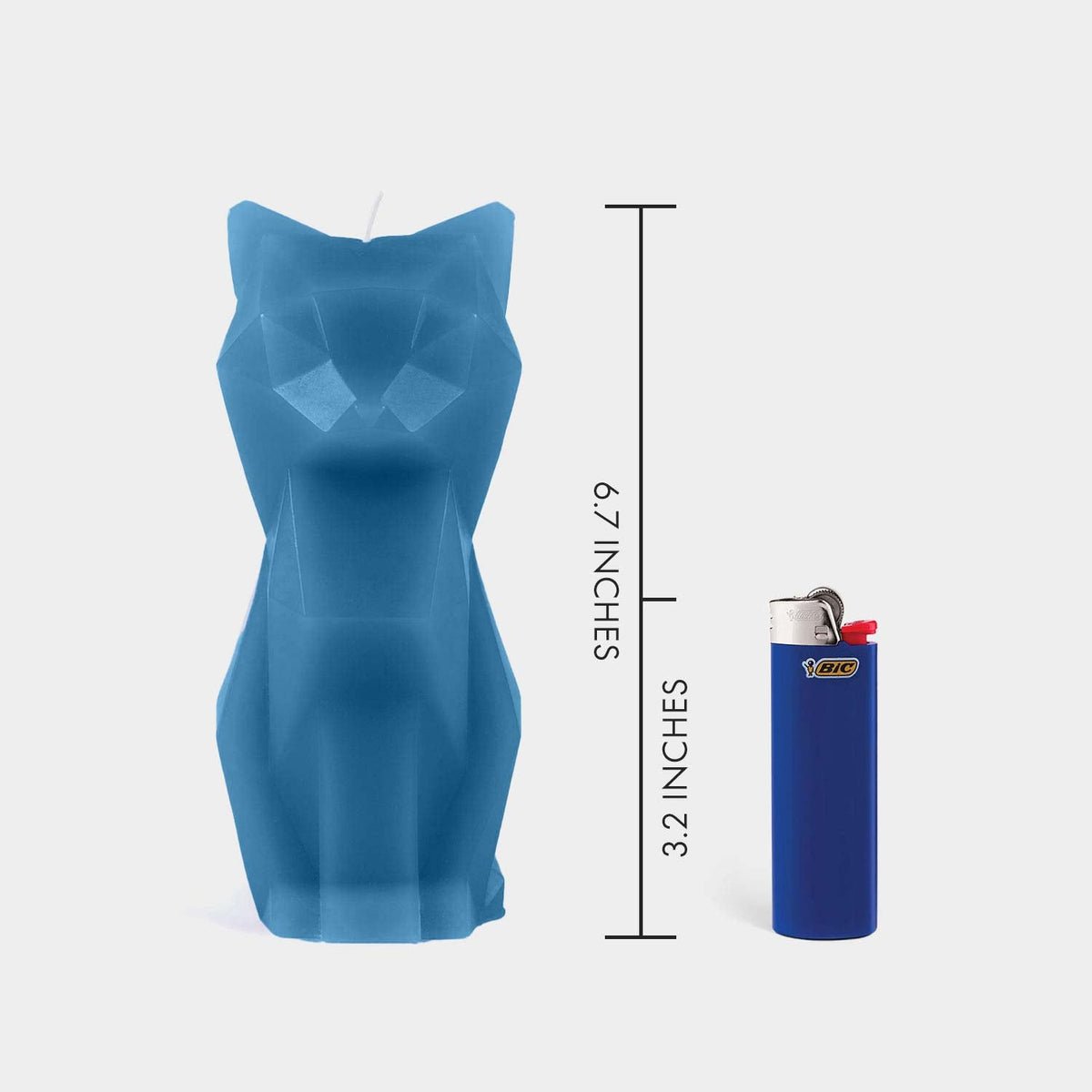 PyroPet Kisa Cat Candle - Blue by 54Celsius
