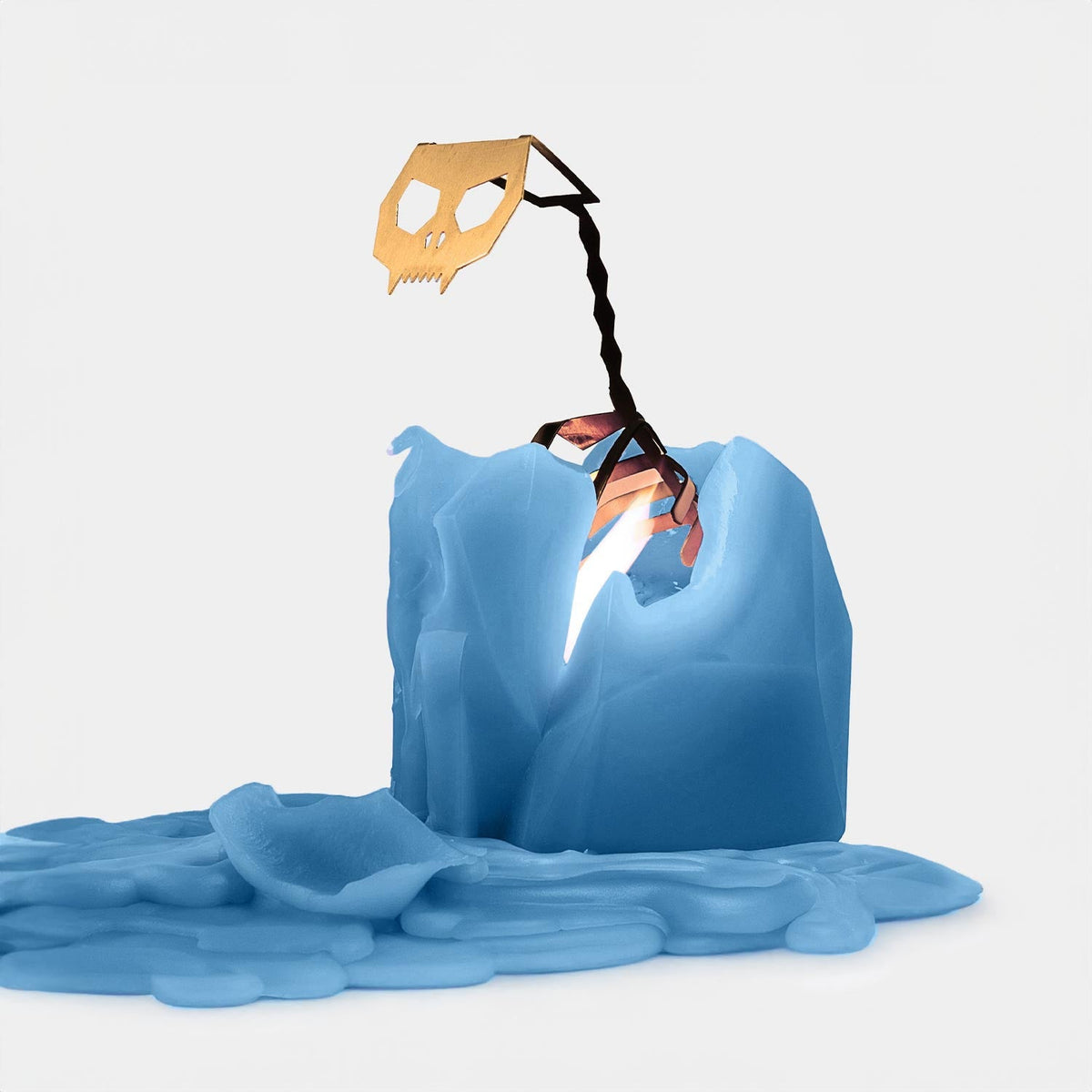 PyroPet Kisa Cat Candle - Blue by 54Celsius