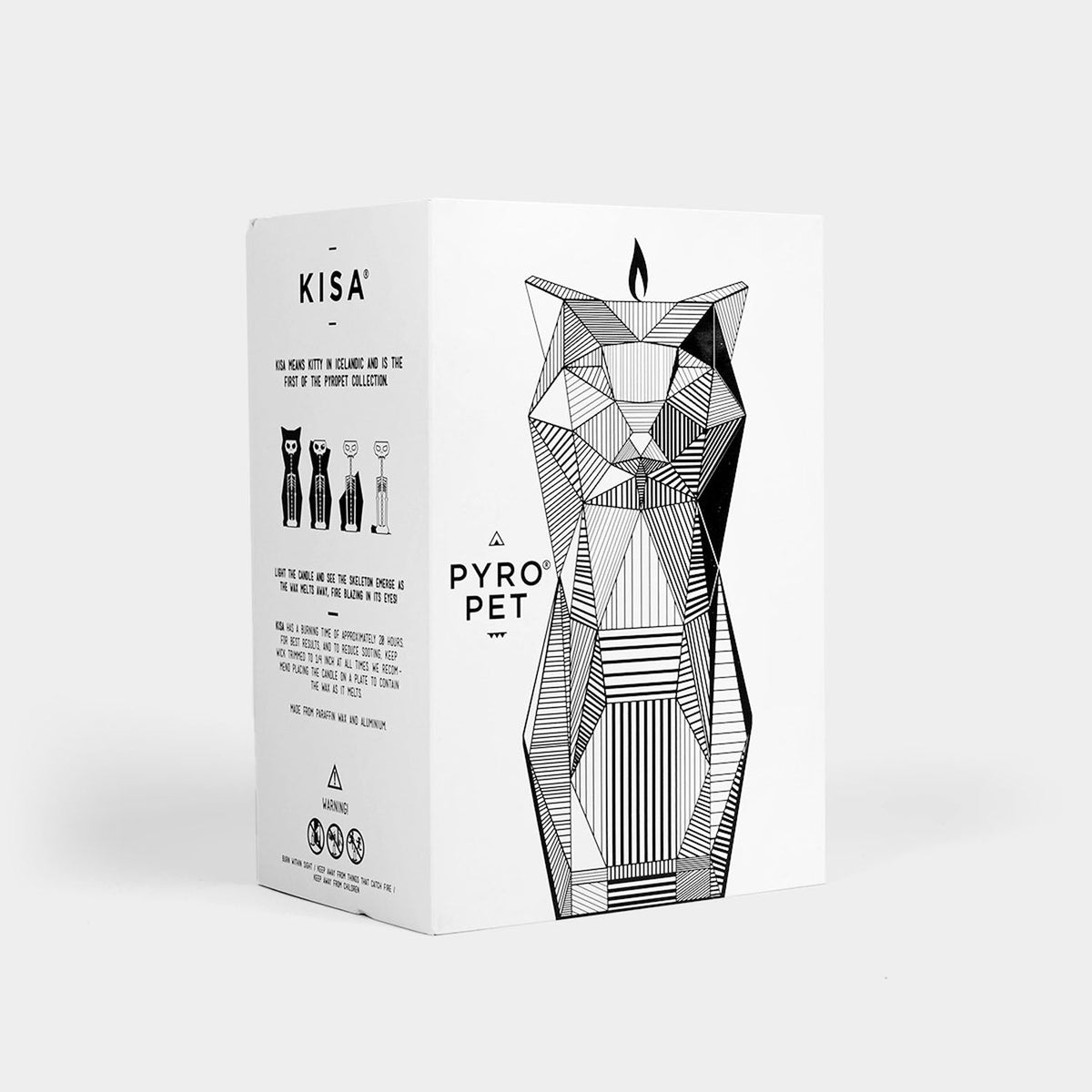 PyroPet Kisa Cat Candle - Blue by 54Celsius