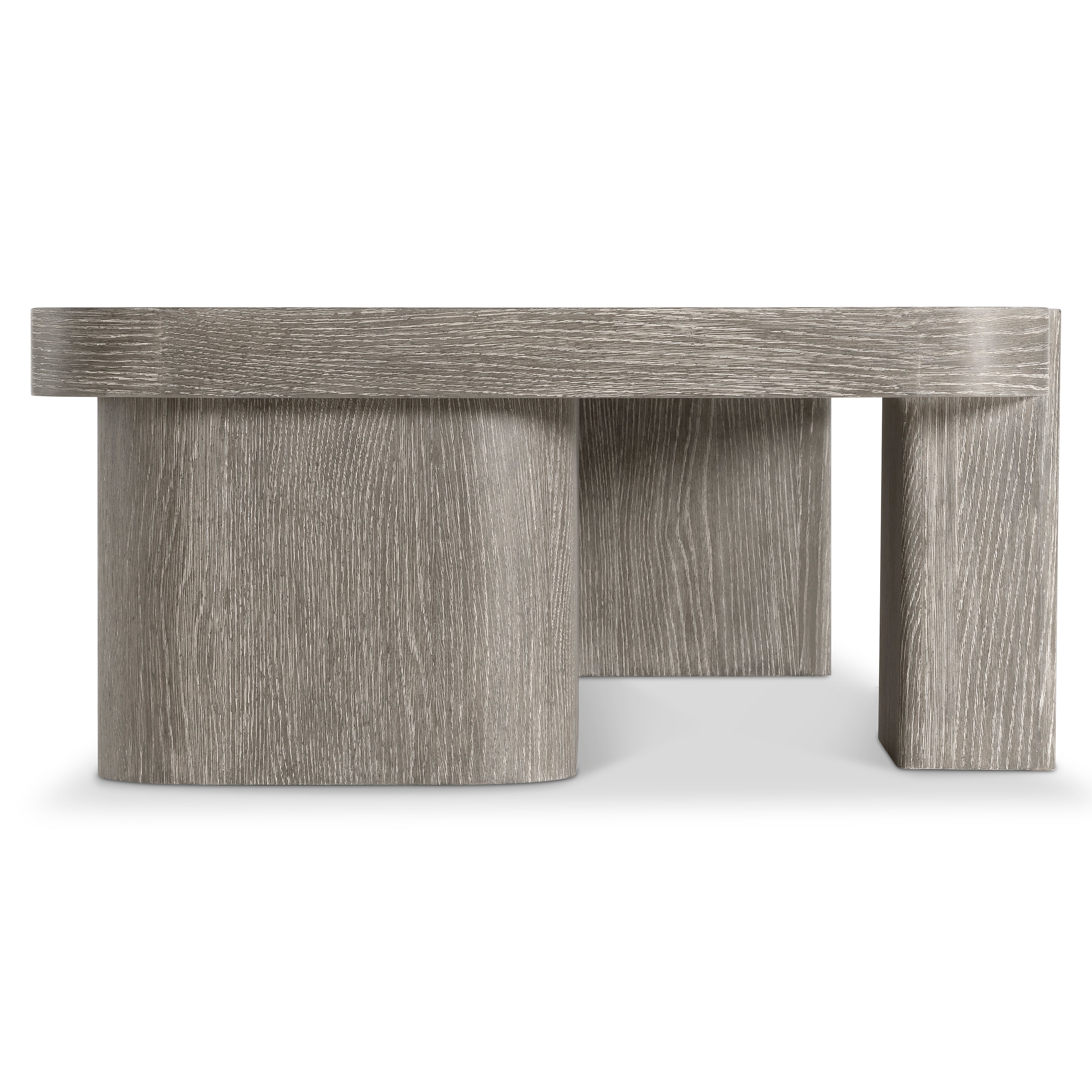 Monolith Open Base Cocktail Table by Bernhardt