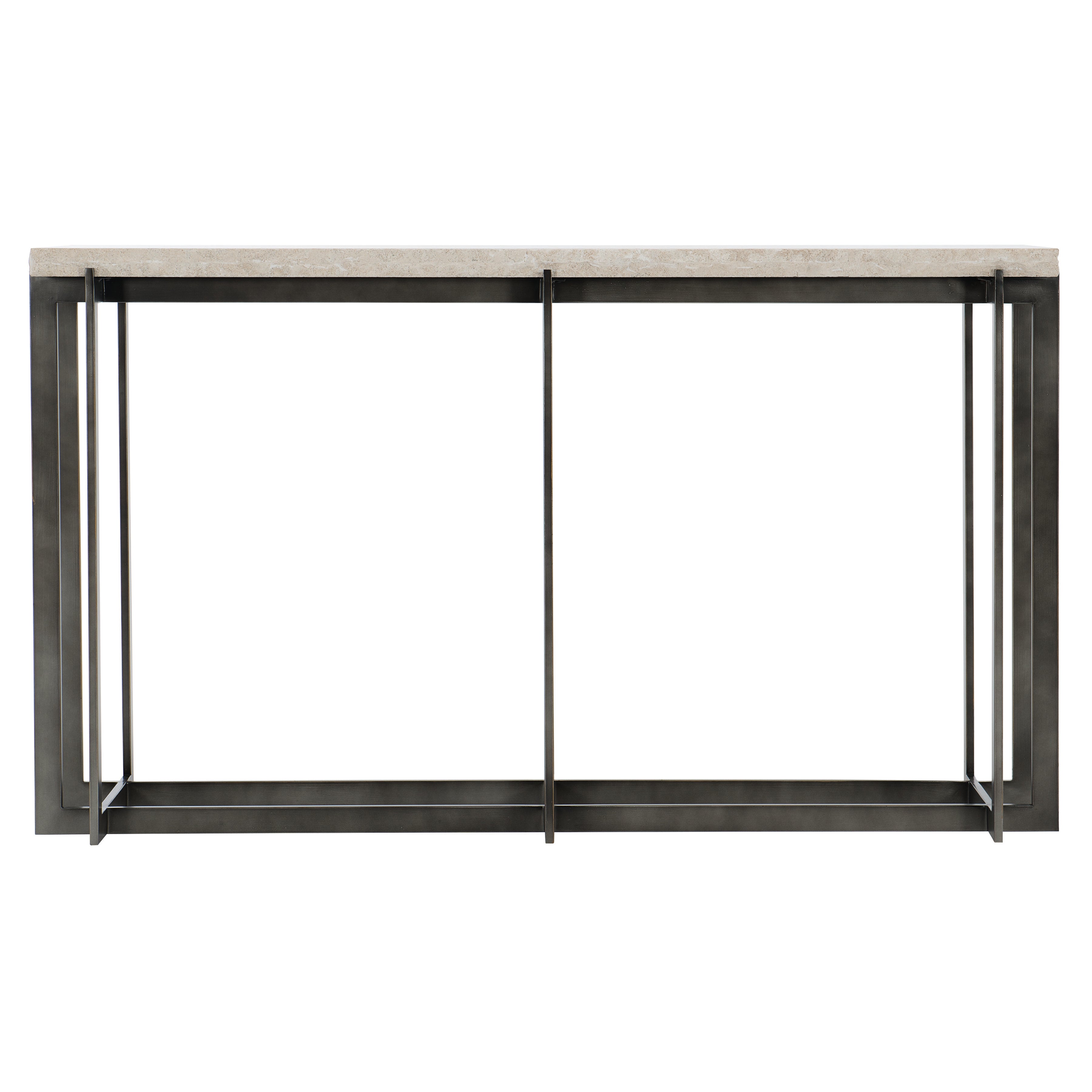 Hathaway Metal Console Table by Bernhardt