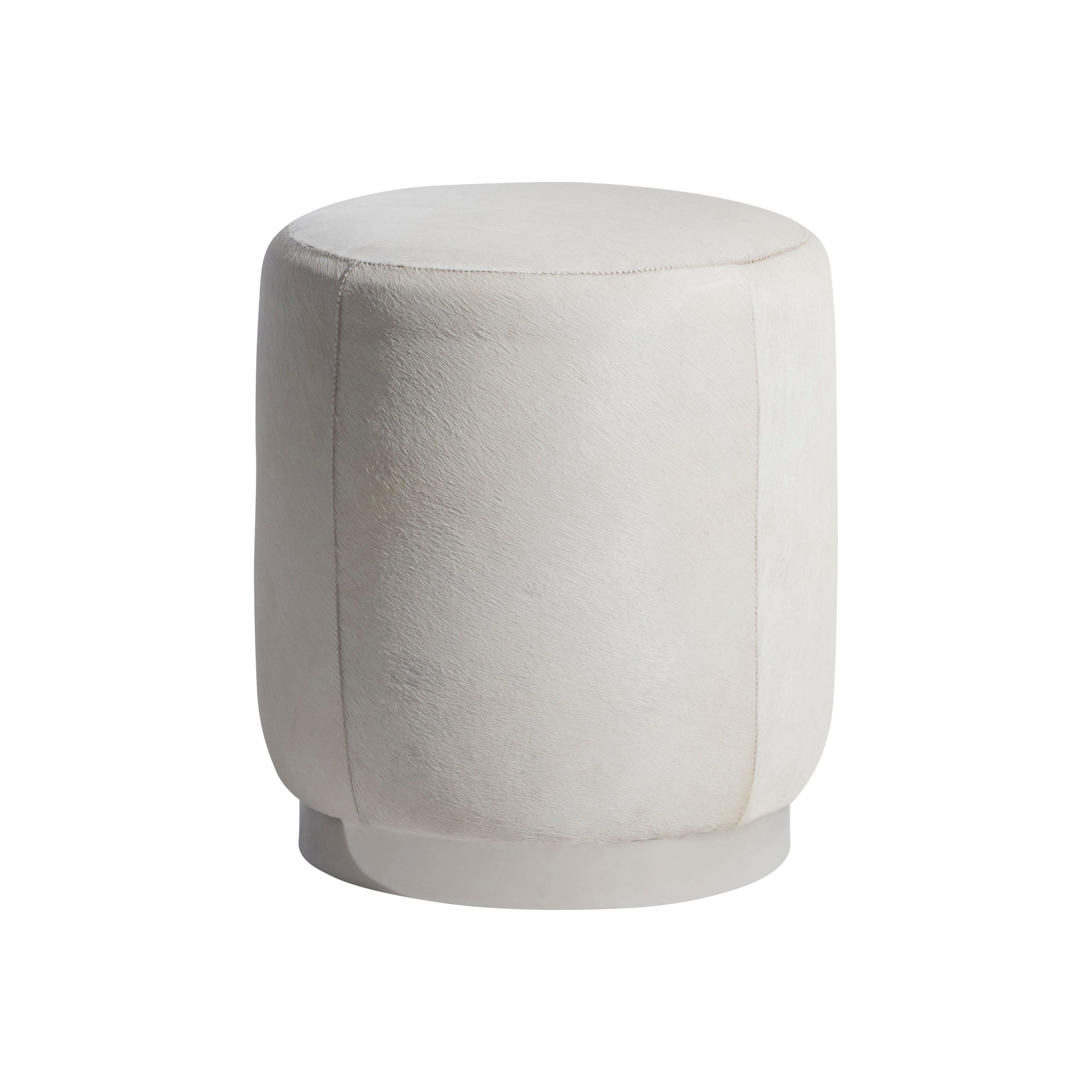 Ash Fabric Ottoman by Bernhardt
