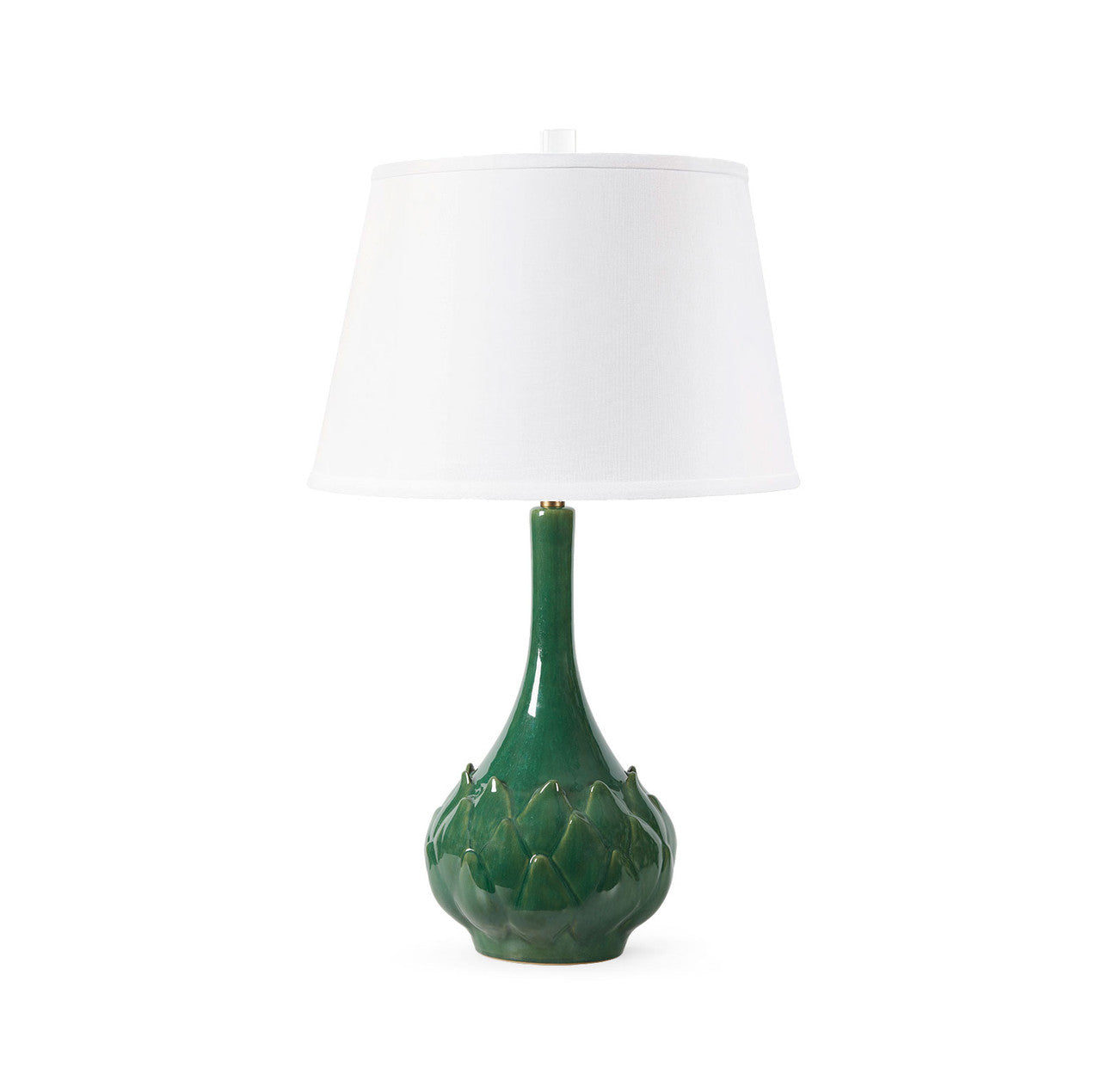 Lotus 16" Lamp with Shade