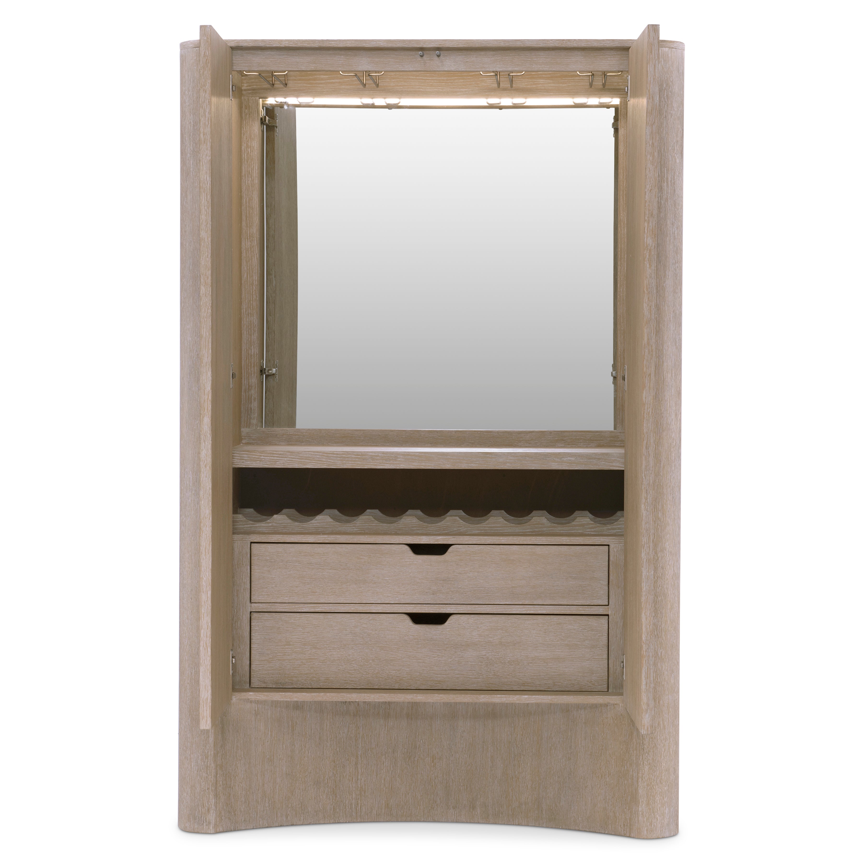 Loggia Bar Cabinet by Bernhardt