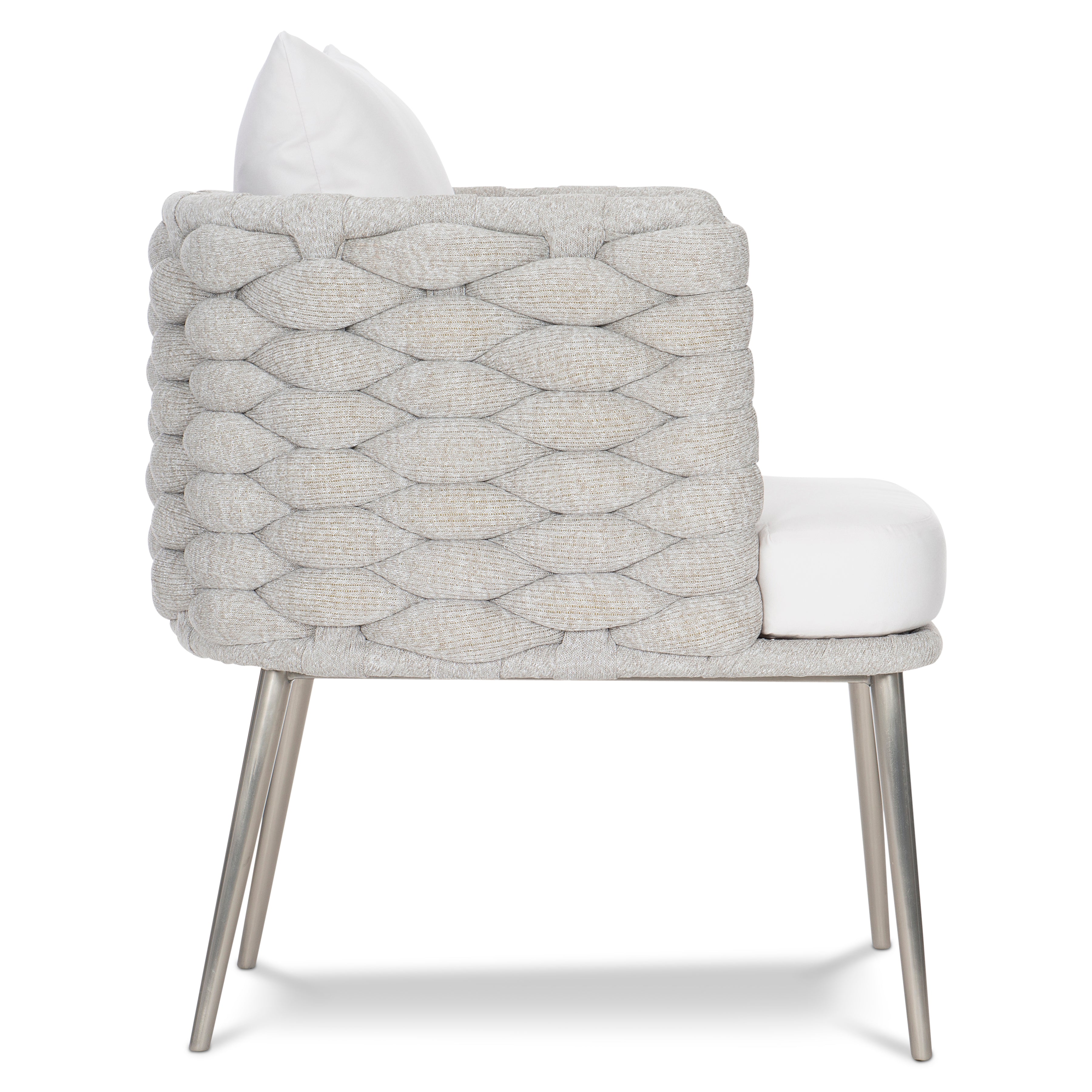 Santa Cruz Outdoor Arm Chair in Nordic Grey by Bernhardt
