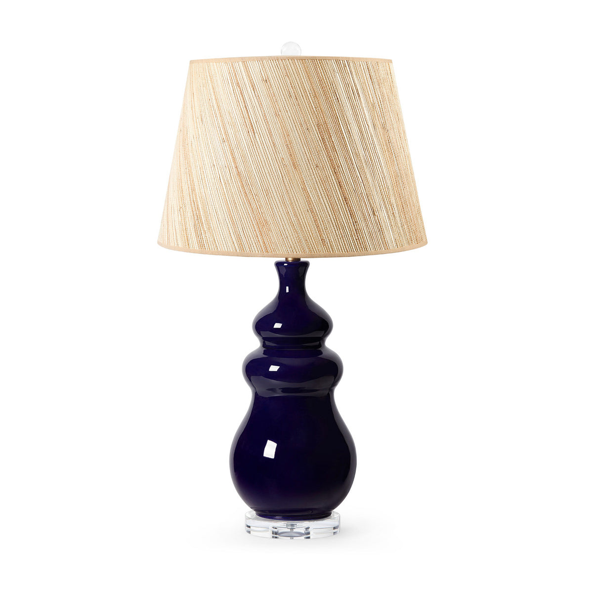 Maila Lamp with Shade 16-inch Papyrus with Gold