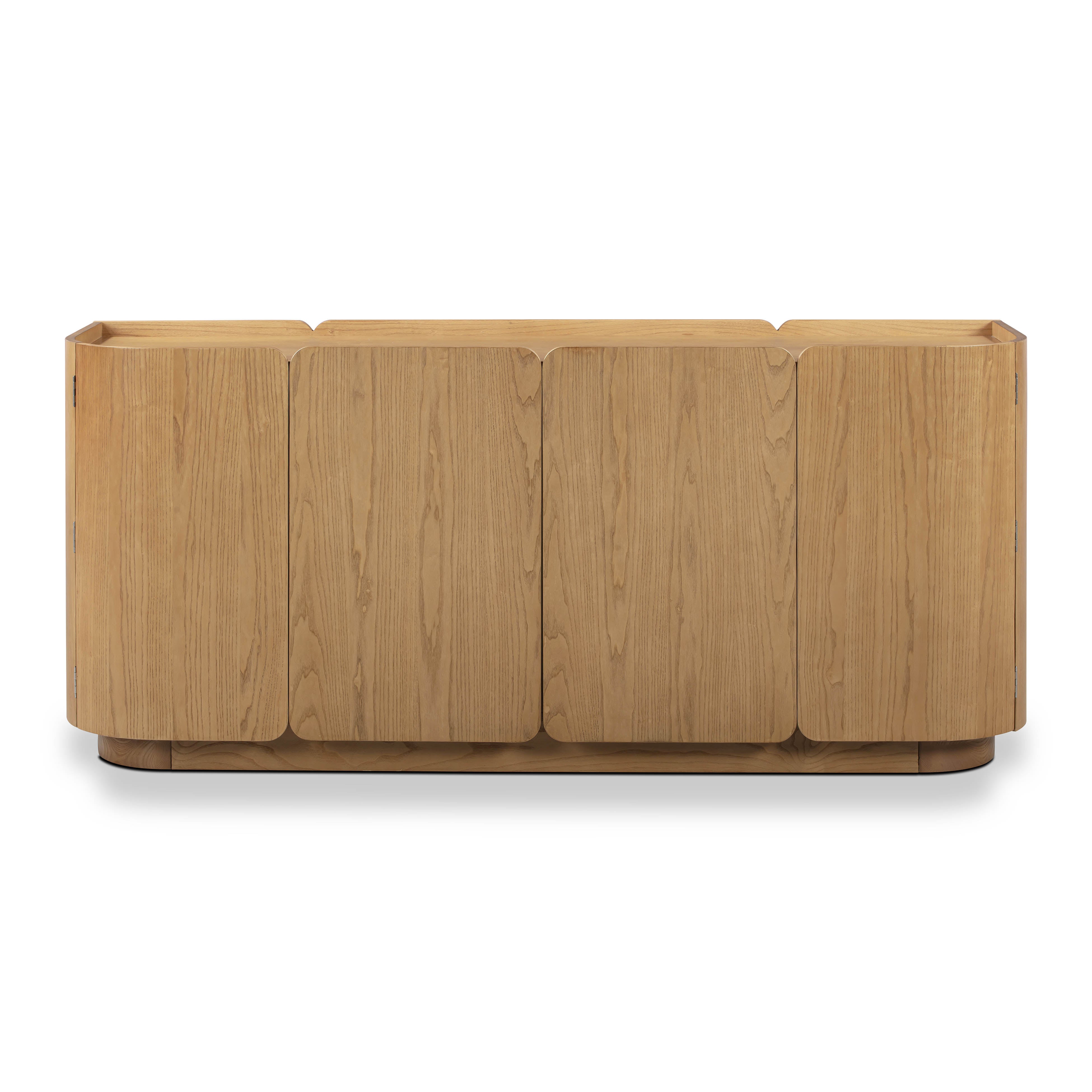 Moora Natural Ash 4-Door Sideboard