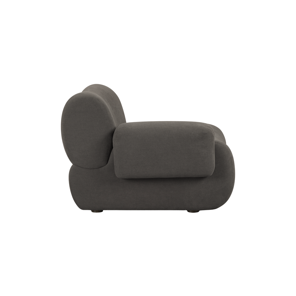 Zenith Contract-Grade Upcycled Fabric Corner Chair