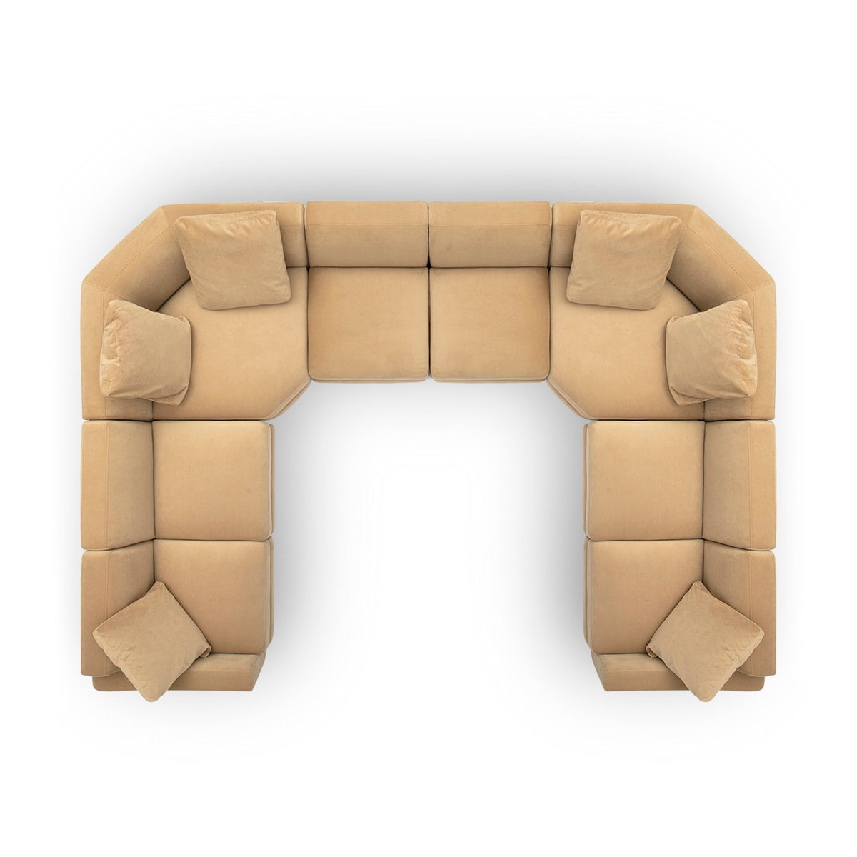 Perry 8-Piece Modular Large U-Sectional