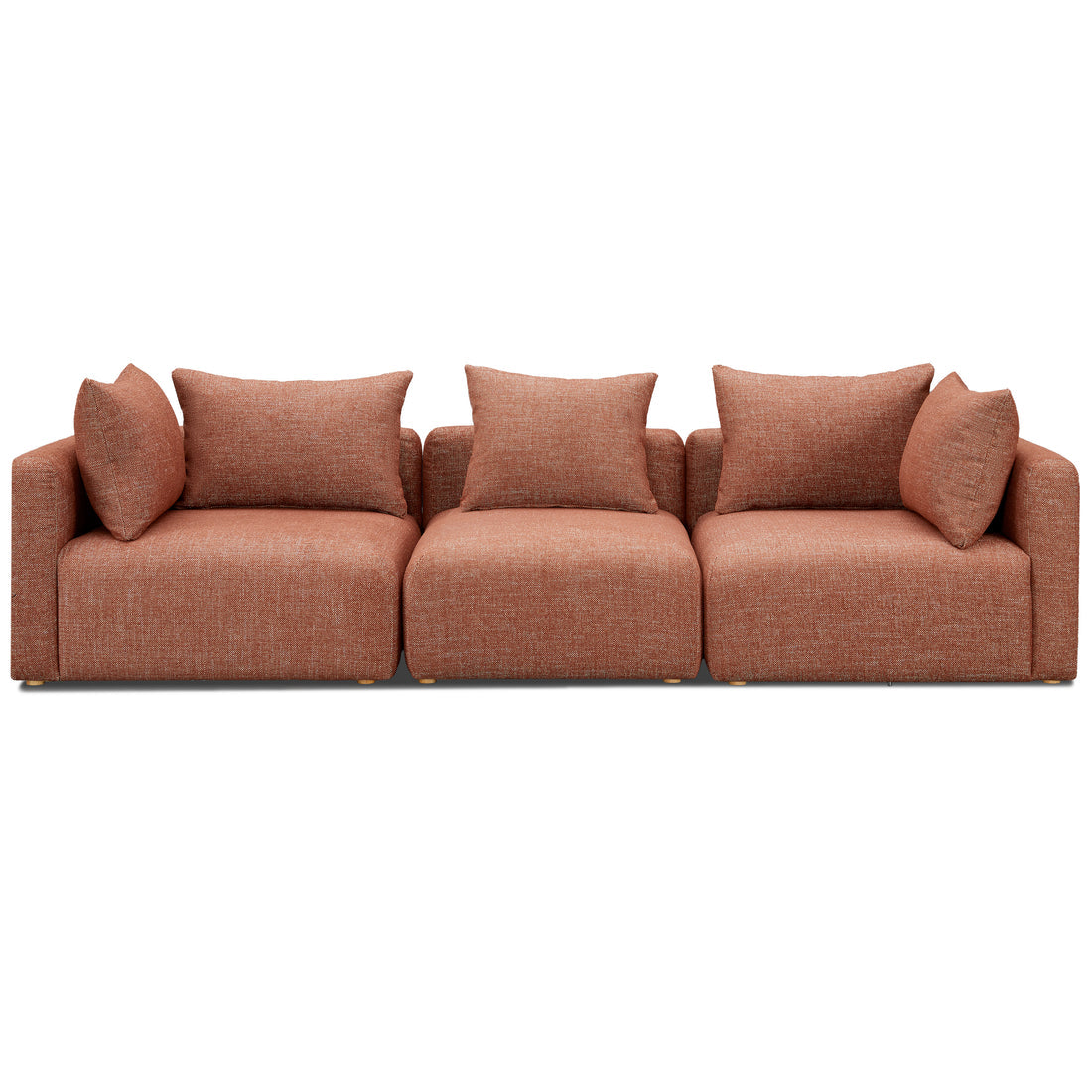 Hangover 112.5" Textured Fabric Sofa