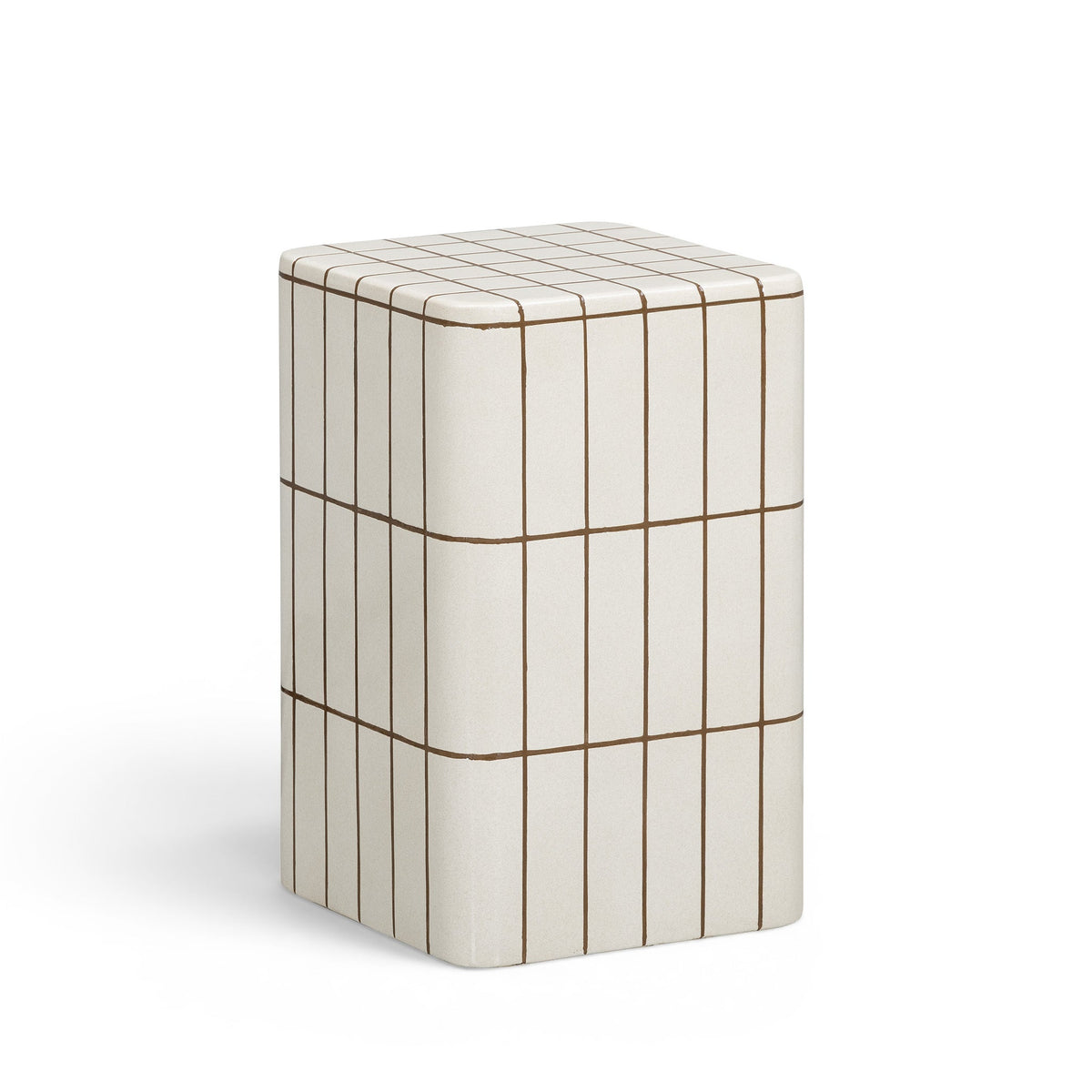 Tatiana Square Concrete Indoor/Outdoor Side Table