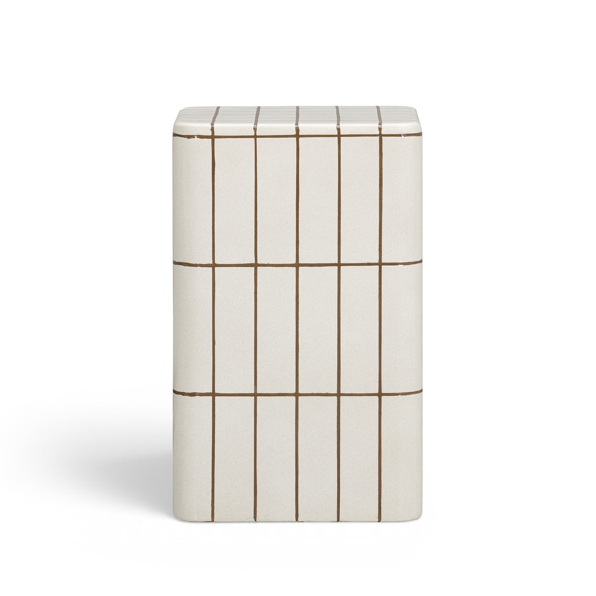 Tatiana Square Concrete Indoor/Outdoor Side Table