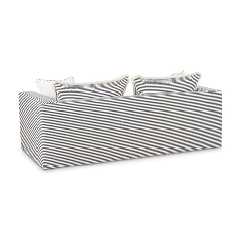 Salty 84.5" Striped Contract-Grade Indoor/Outdoor Sofa