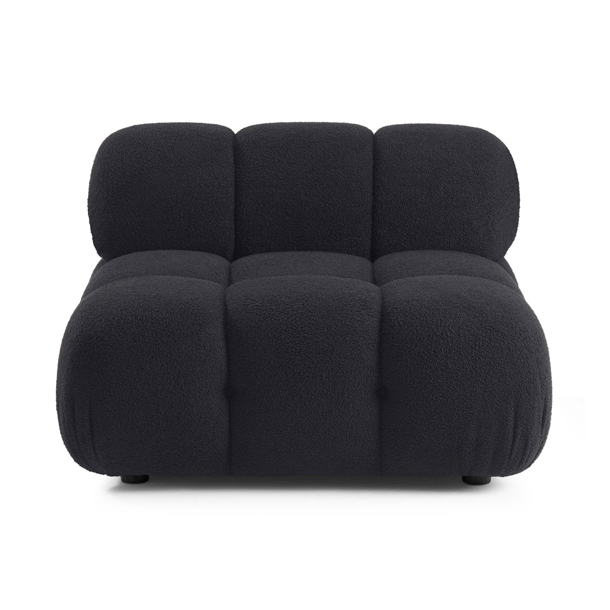 Calliope Performance Vegan Shearling Modular Armless Chair