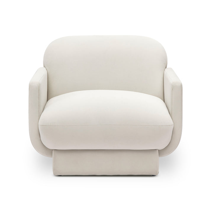 Azalea Performance Velvet Accent Chair