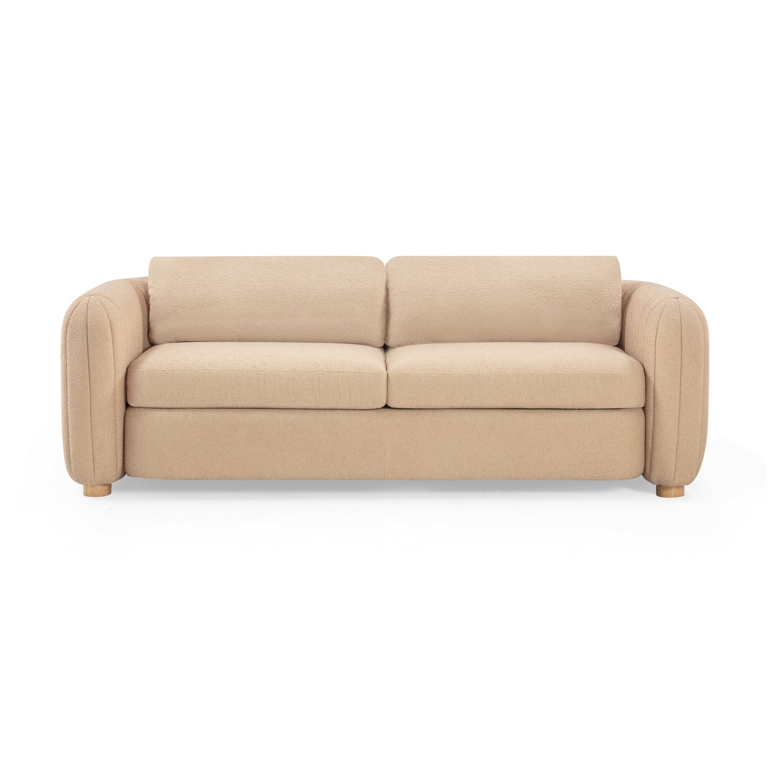 Porto 90" Honey Boucle Sofa