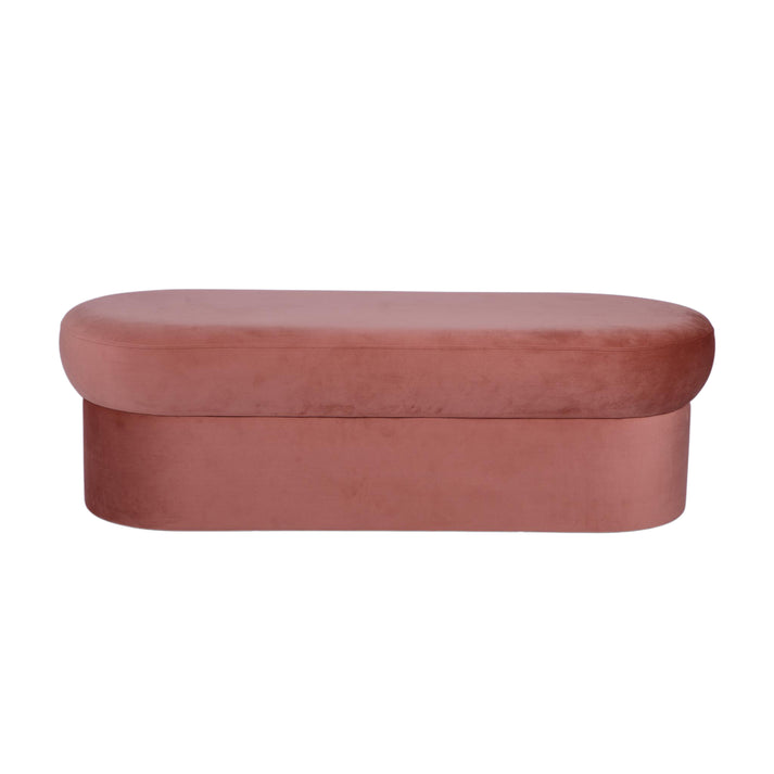 Andrea Performance Velvet Storage Bench