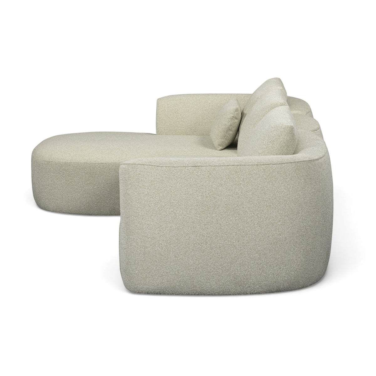Noor 3-Piece XL 128" Modular Sectional
