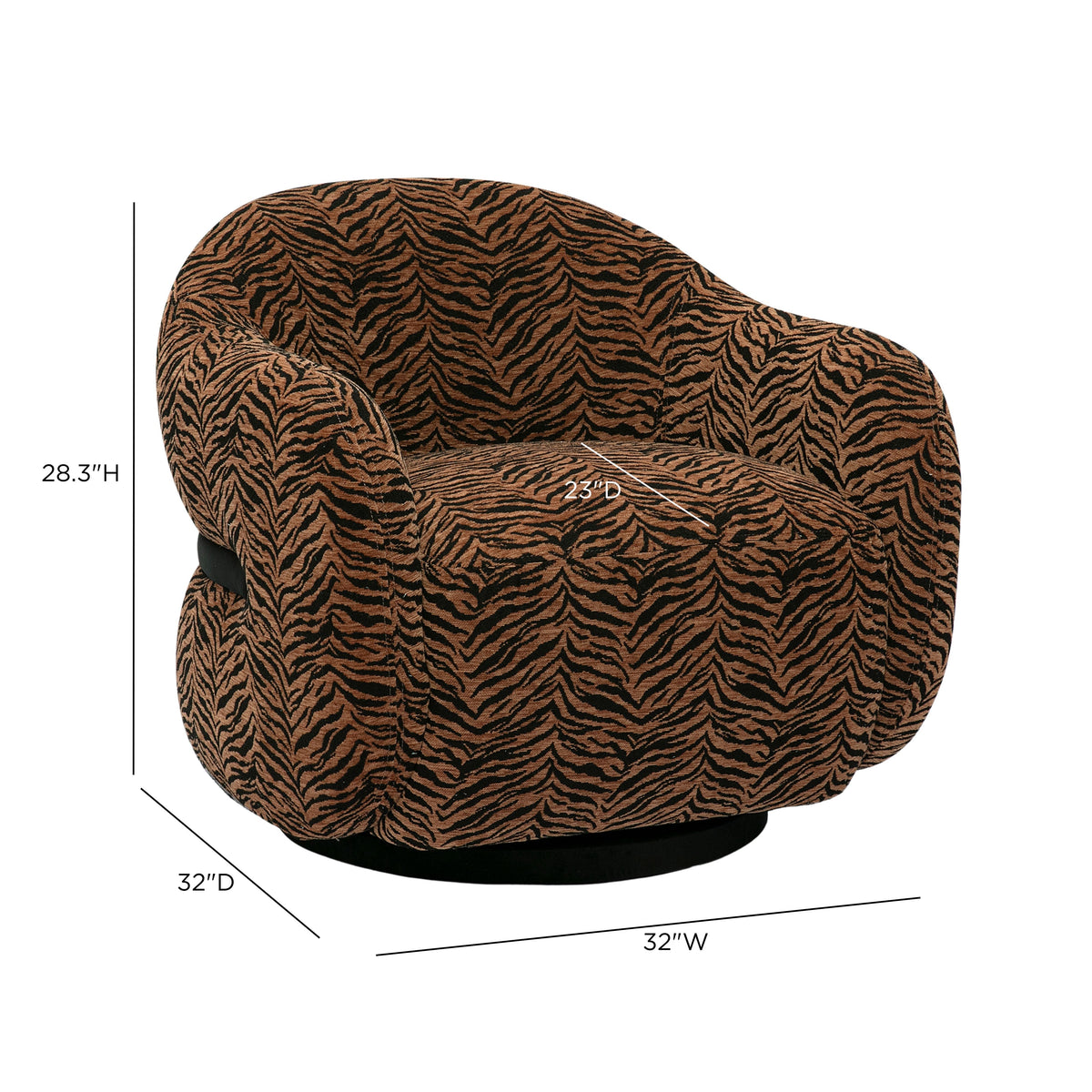 Salma Swivel Accent Chair