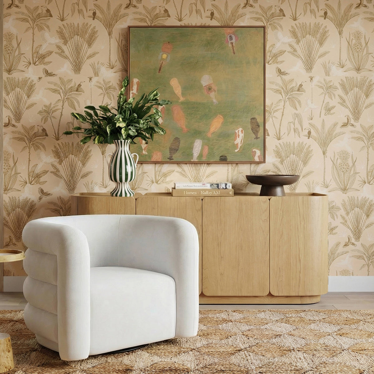 Moora Natural Ash 4-Door Sideboard