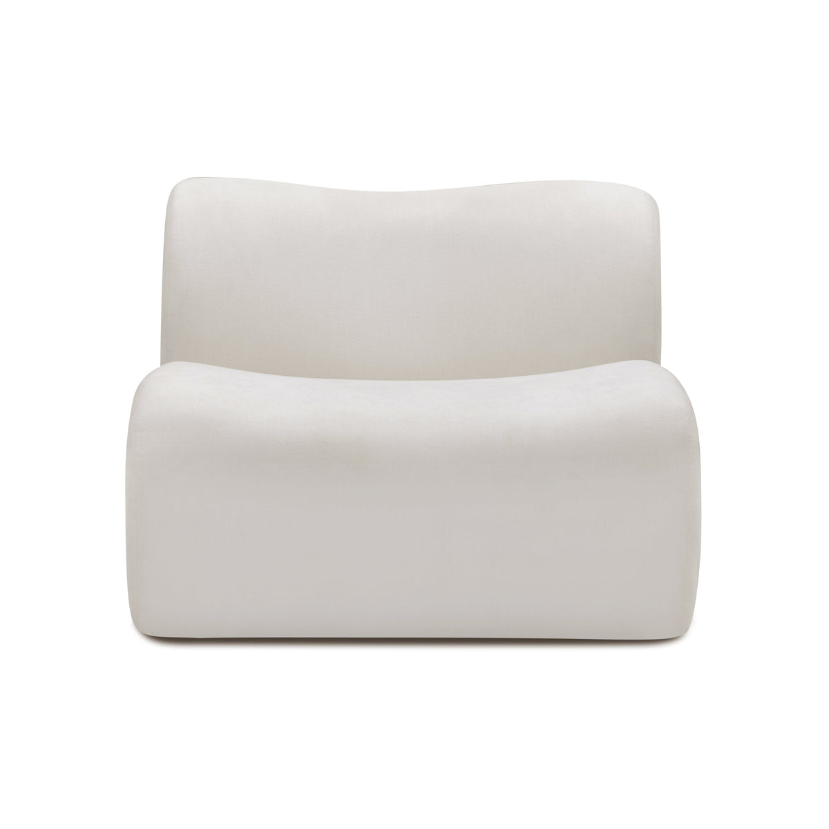 Zenith Contract-Grade Upcycled Fabric Armless Chair