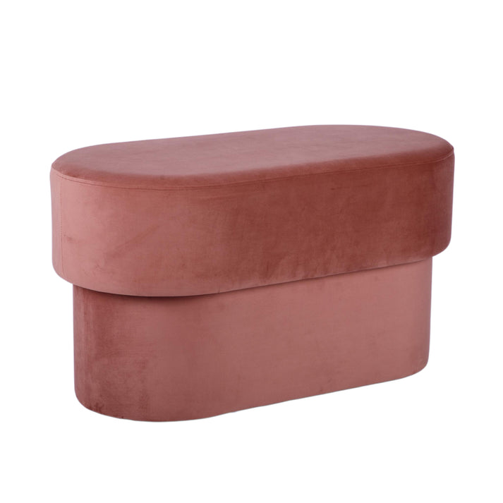 Andrea Performance Velvet Storage Bench