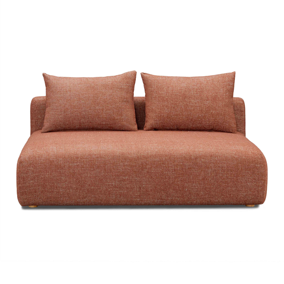 Hangover 64" Armless Loveseat