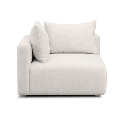Hangover Contract-Grade Textured Fabric Modular Corner Chair
