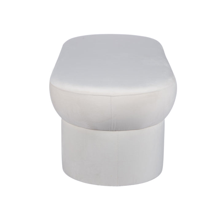 Andrea Performance Velvet Storage Bench