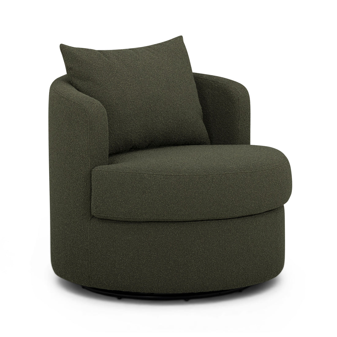 Silvi Performance Boucle Swivel Accent Chair