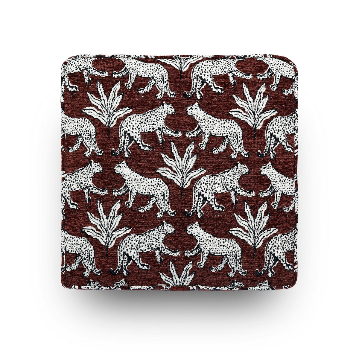 Raji Leopard Performance Ottoman